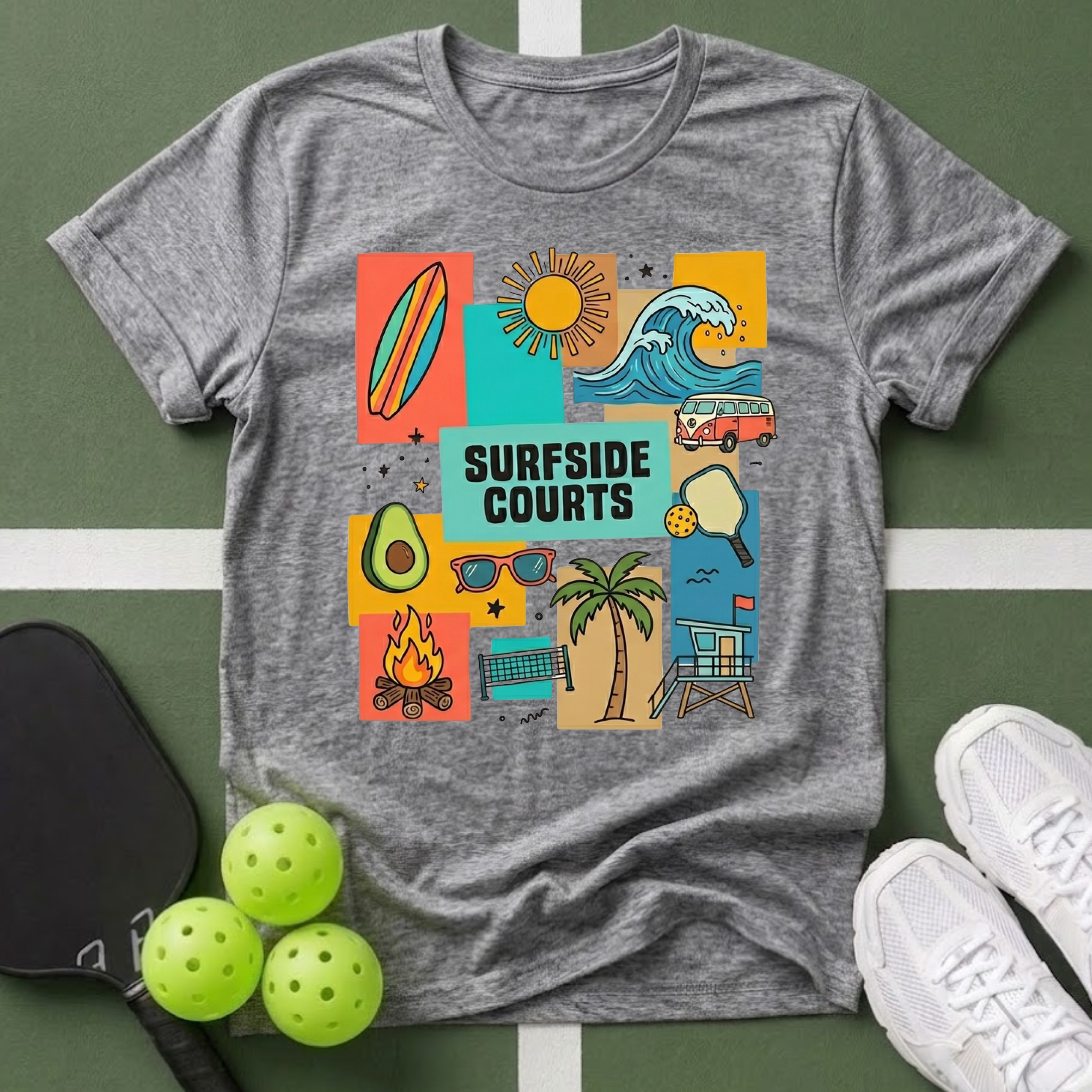 Surfside Courts T-Shirt
