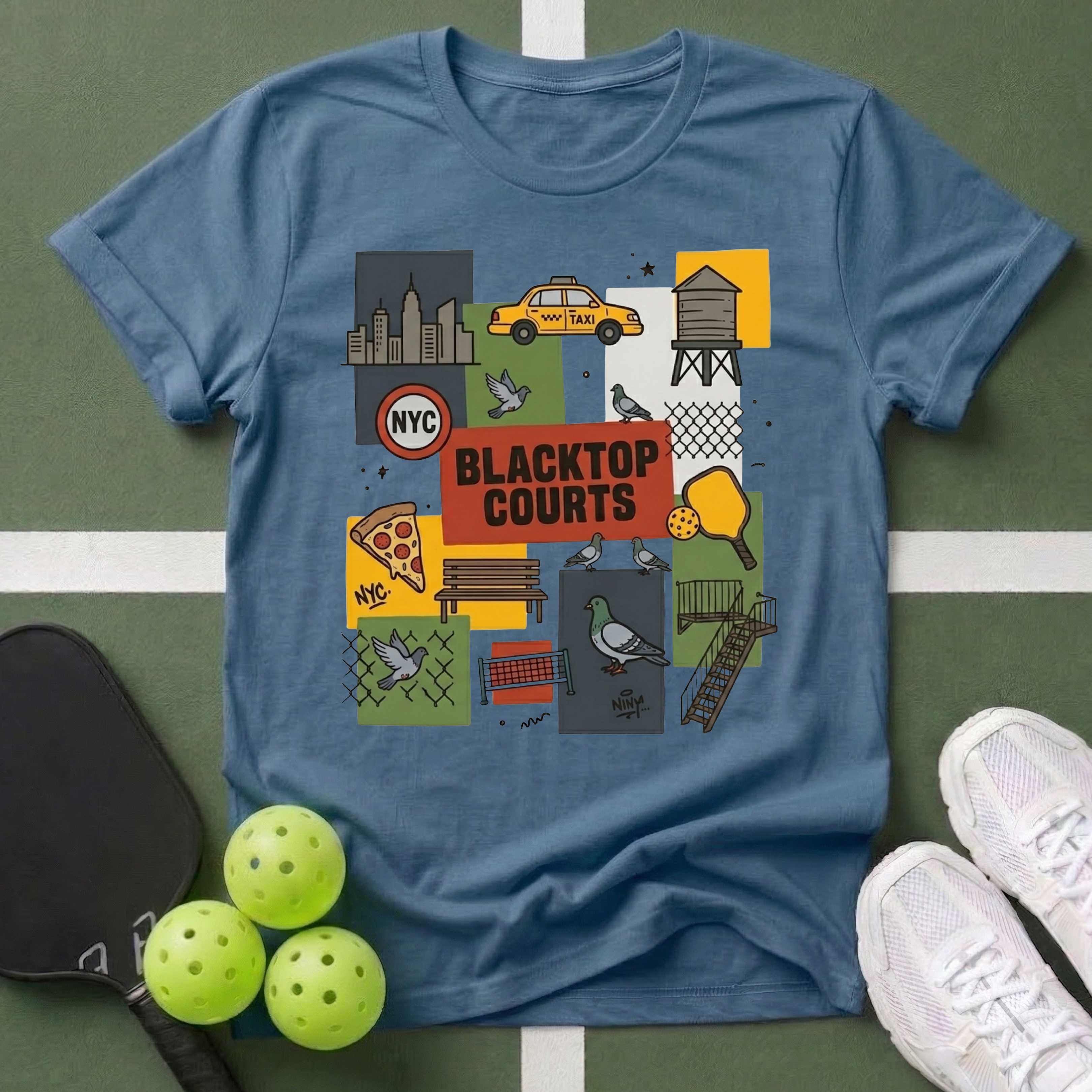Blacktop Courts T-Shirt