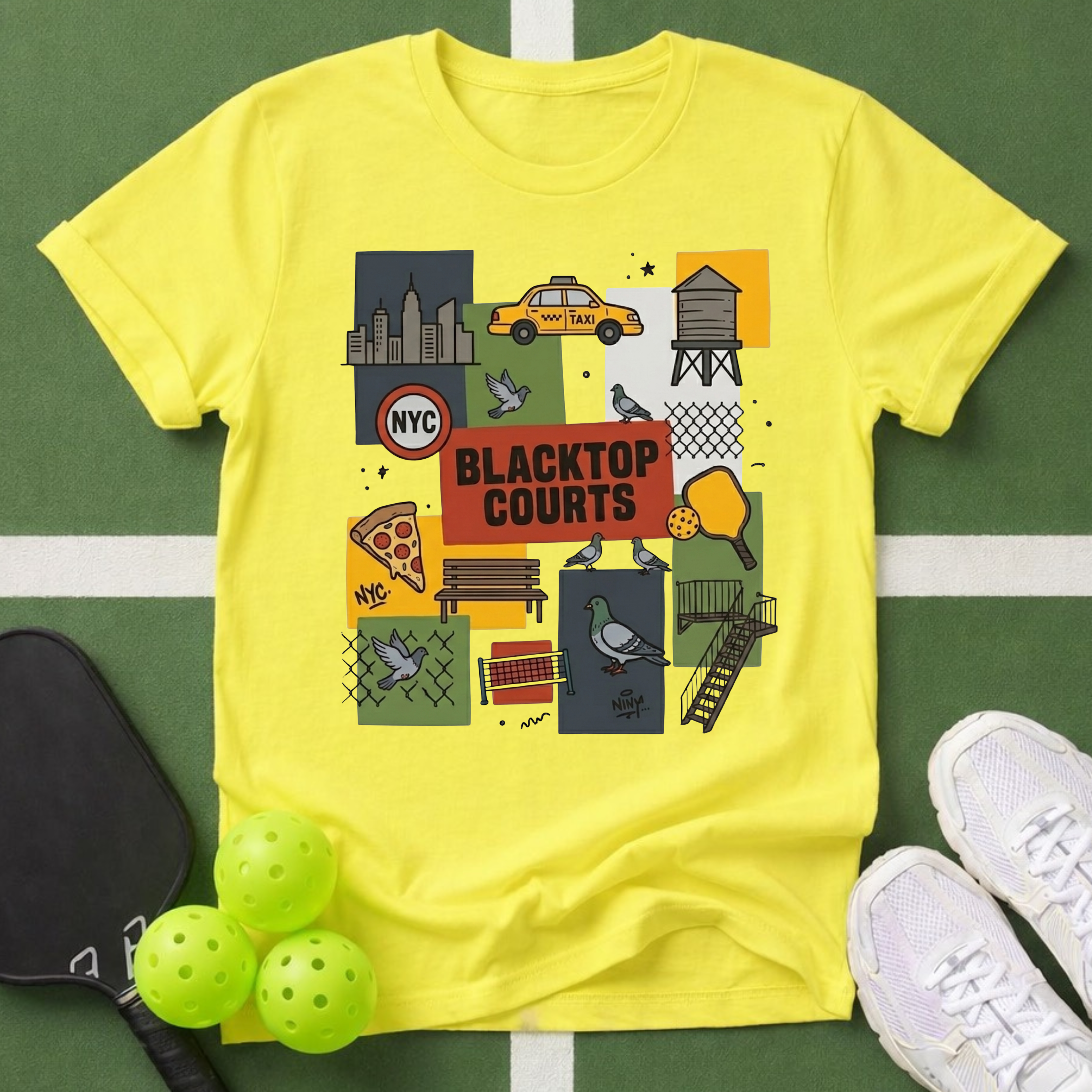 Blacktop Courts T-Shirt
