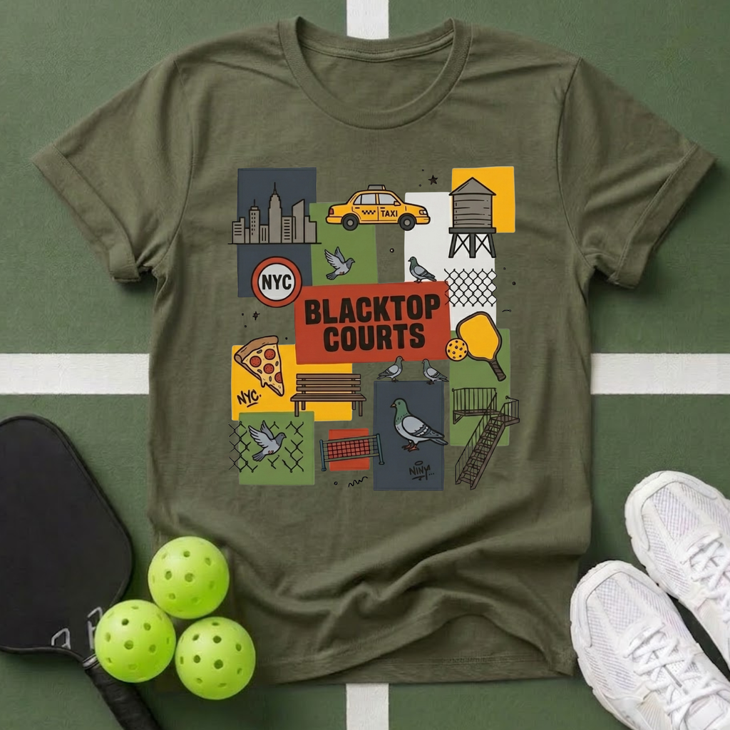 Blacktop Courts T-Shirt