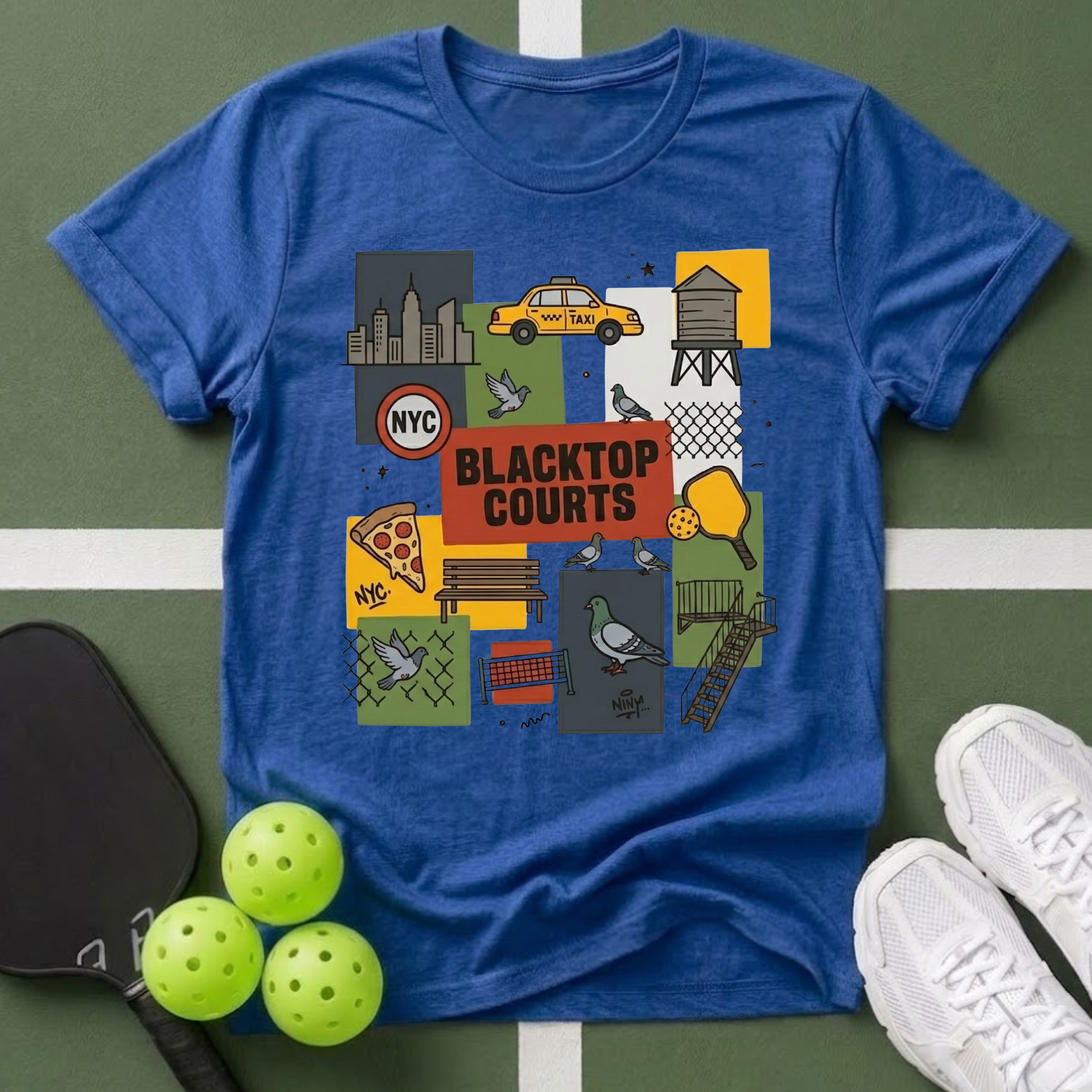 Blacktop Courts T-Shirt