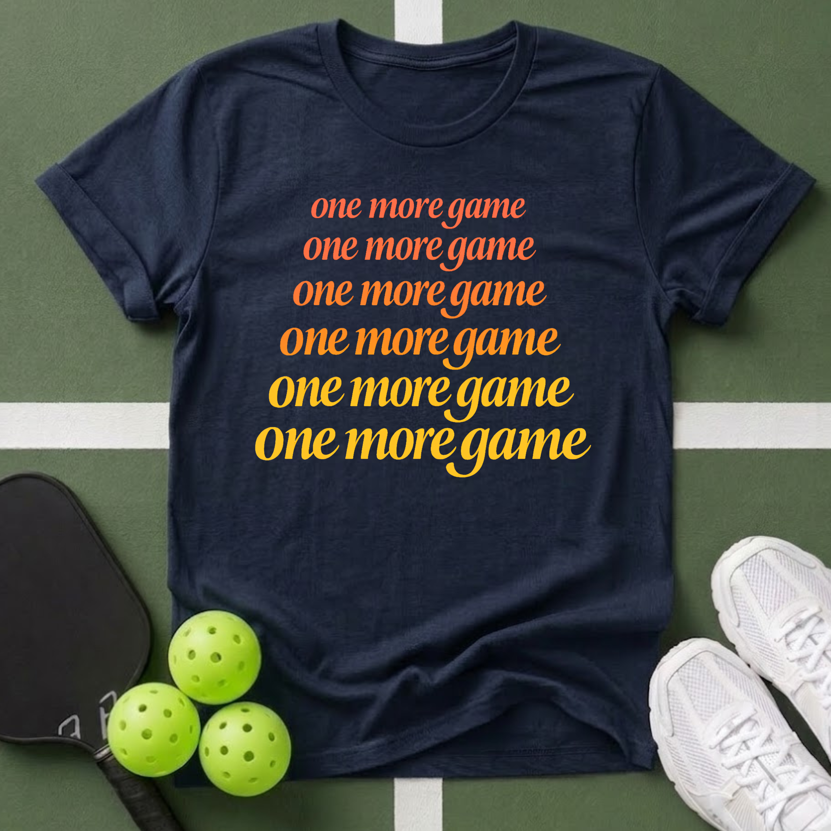 One More Game Gradient T-Shirt