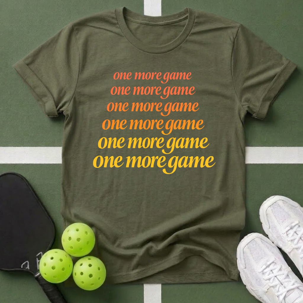 One More Game Gradient T-Shirt