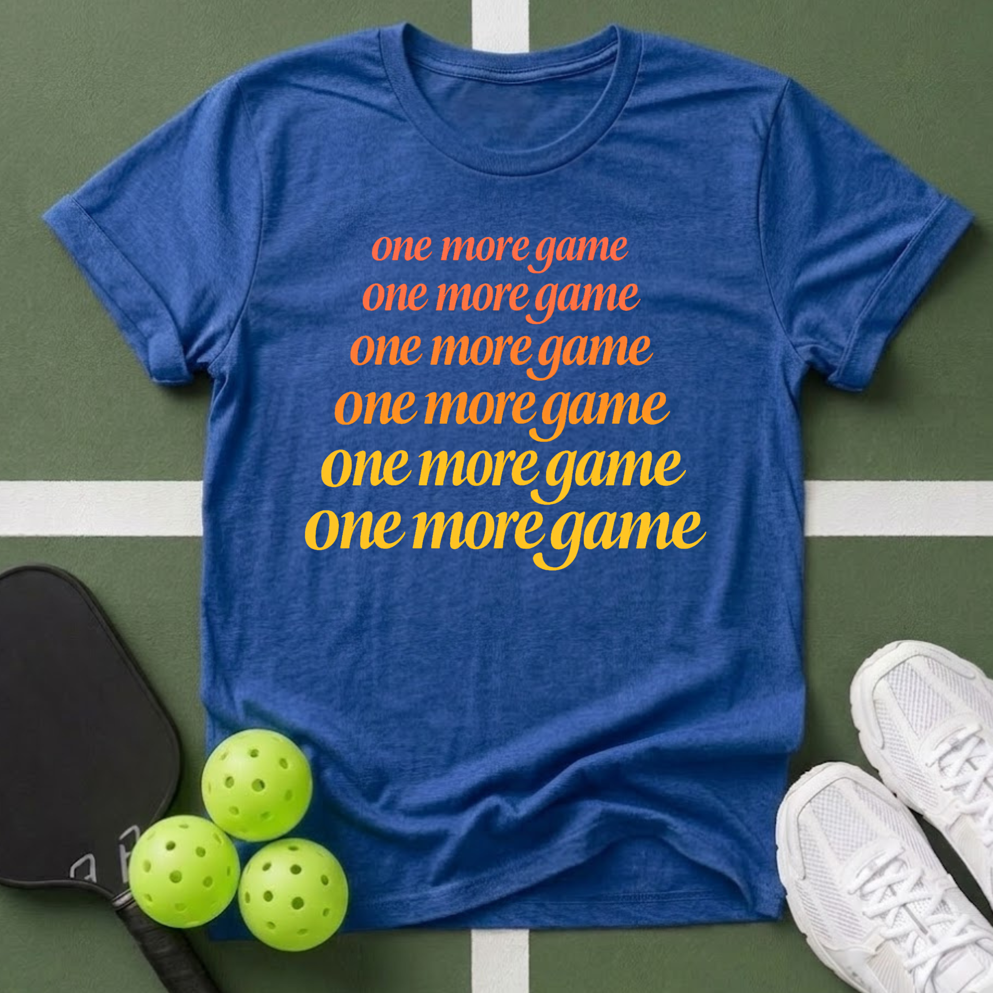 One More Game Gradient T-Shirt