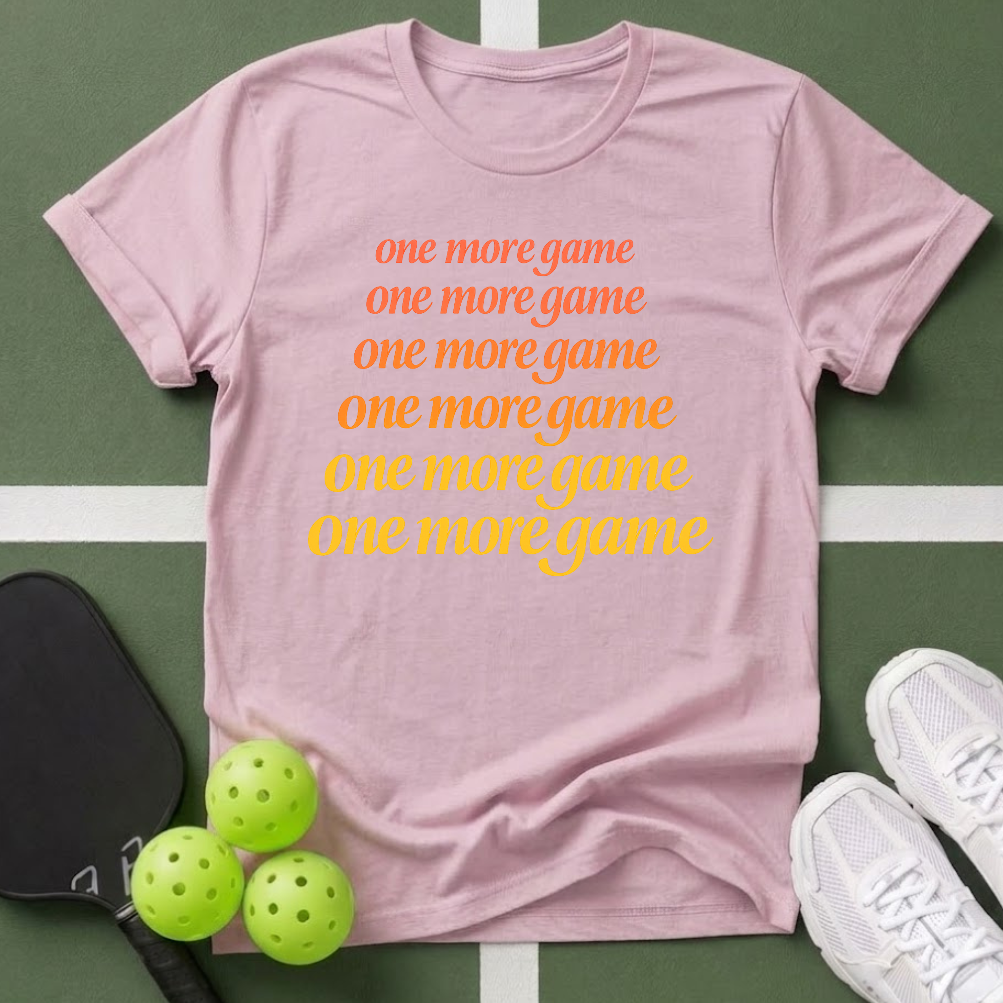 One More Game Gradient T-Shirt