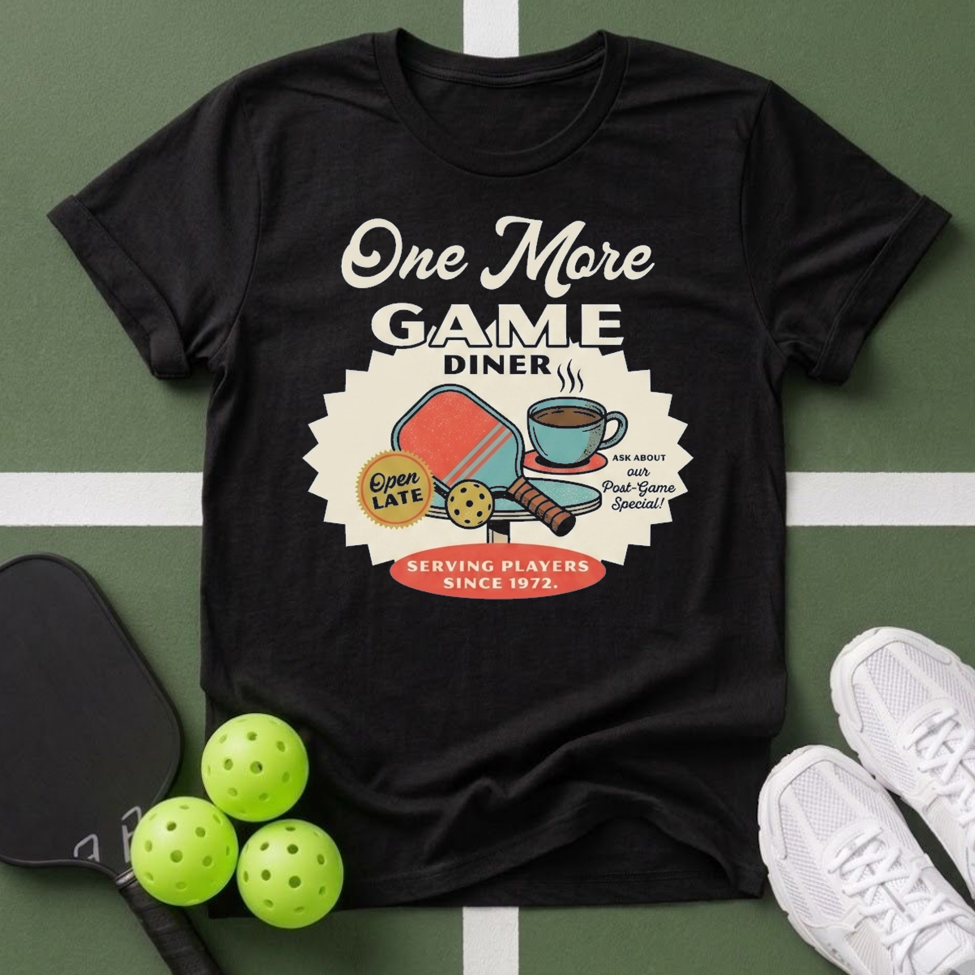 One More Game Diner T-Shirt