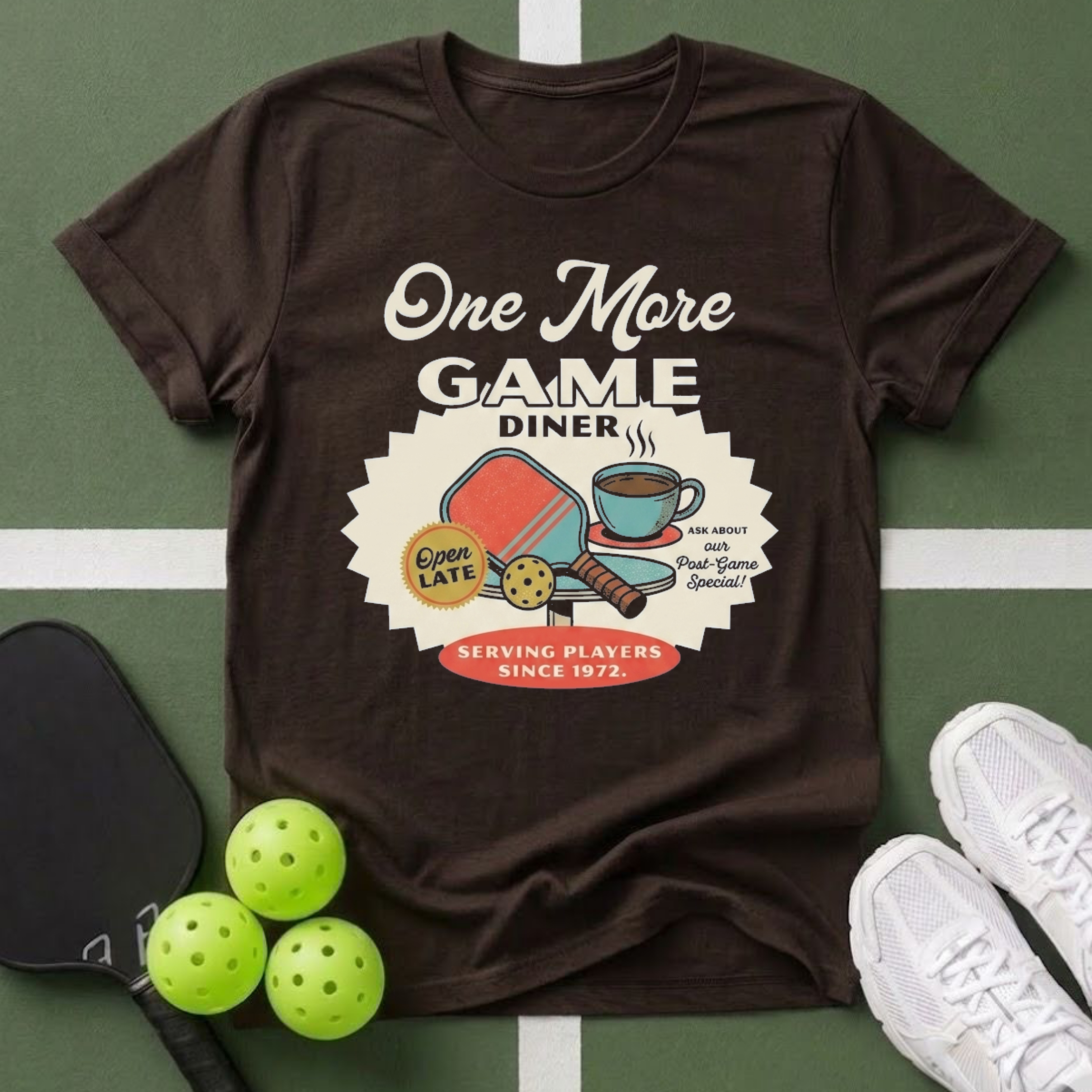 One More Game Diner T-Shirt