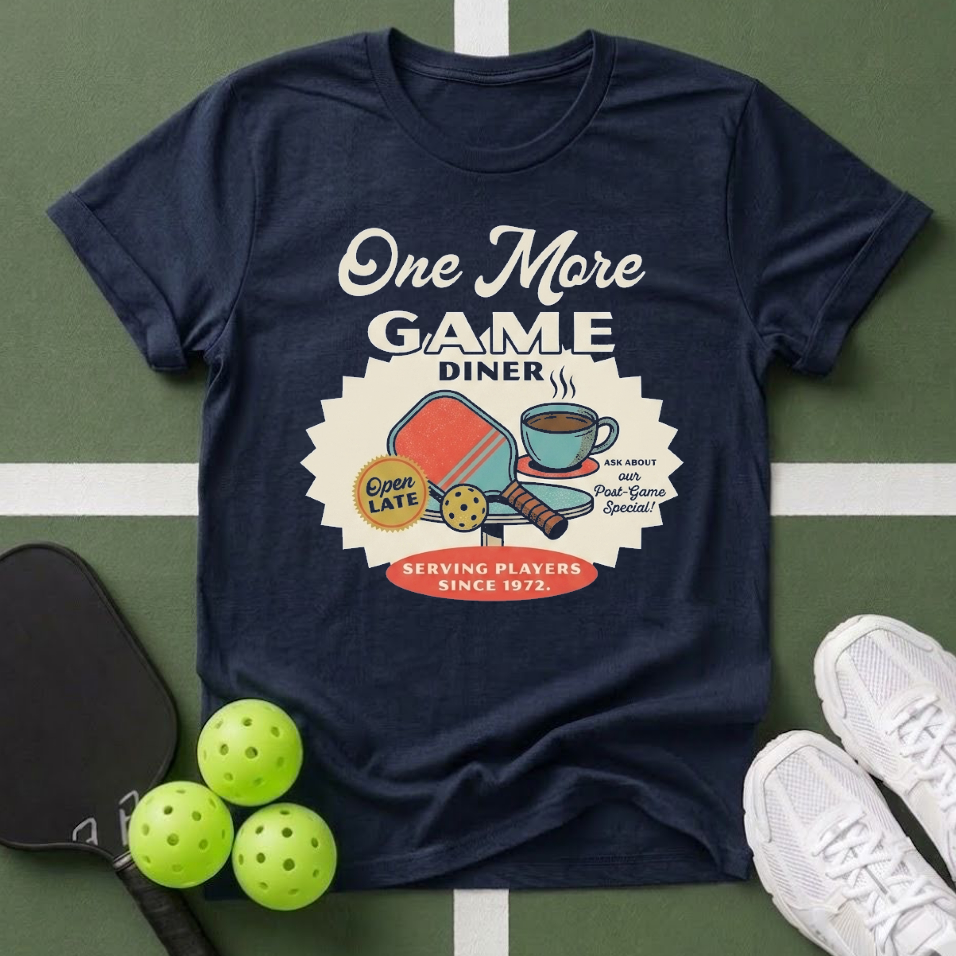One More Game Diner T-Shirt