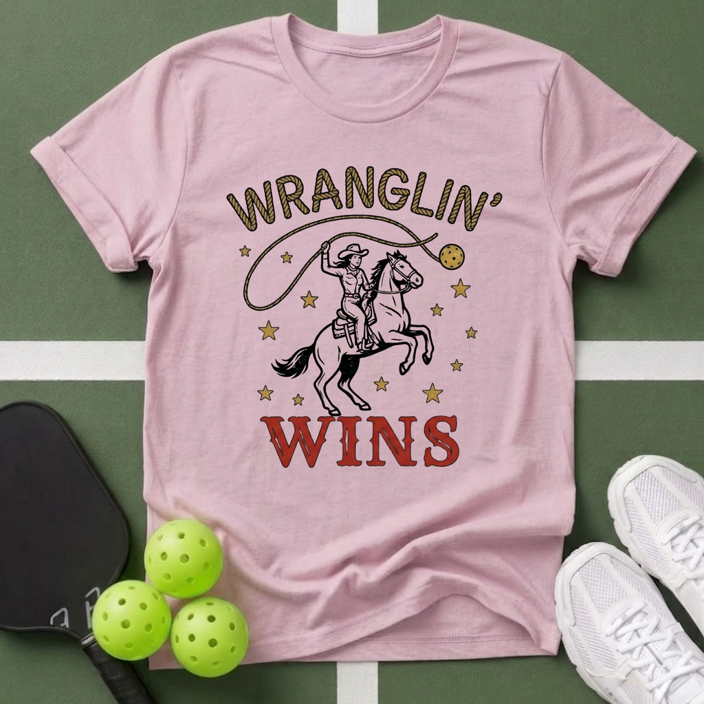 Wranglin' Wins T‑Shirt
