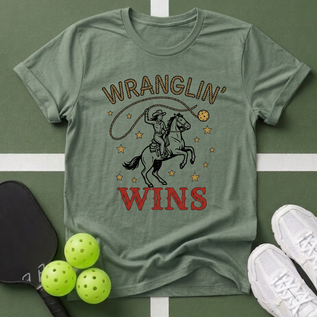 Wranglin' Wins T‑Shirt