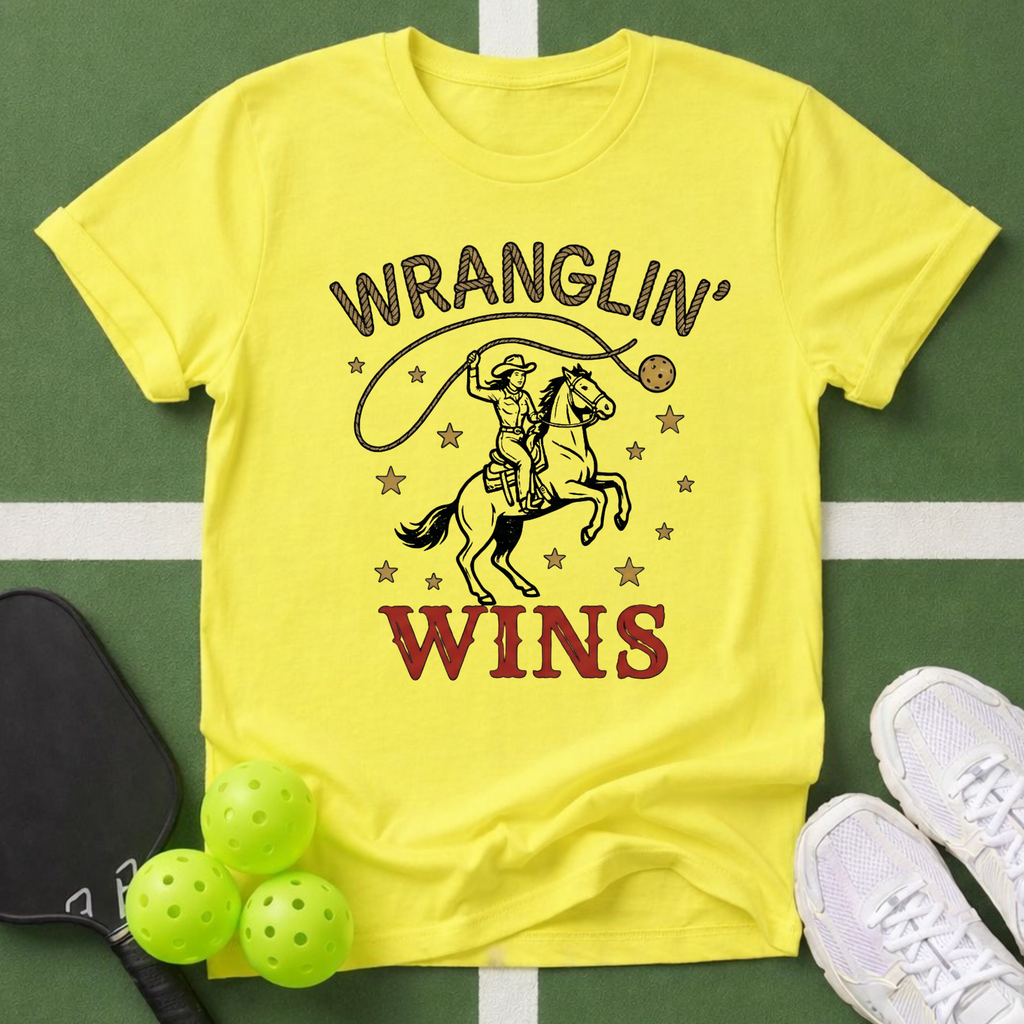Wranglin' Wins T‑Shirt