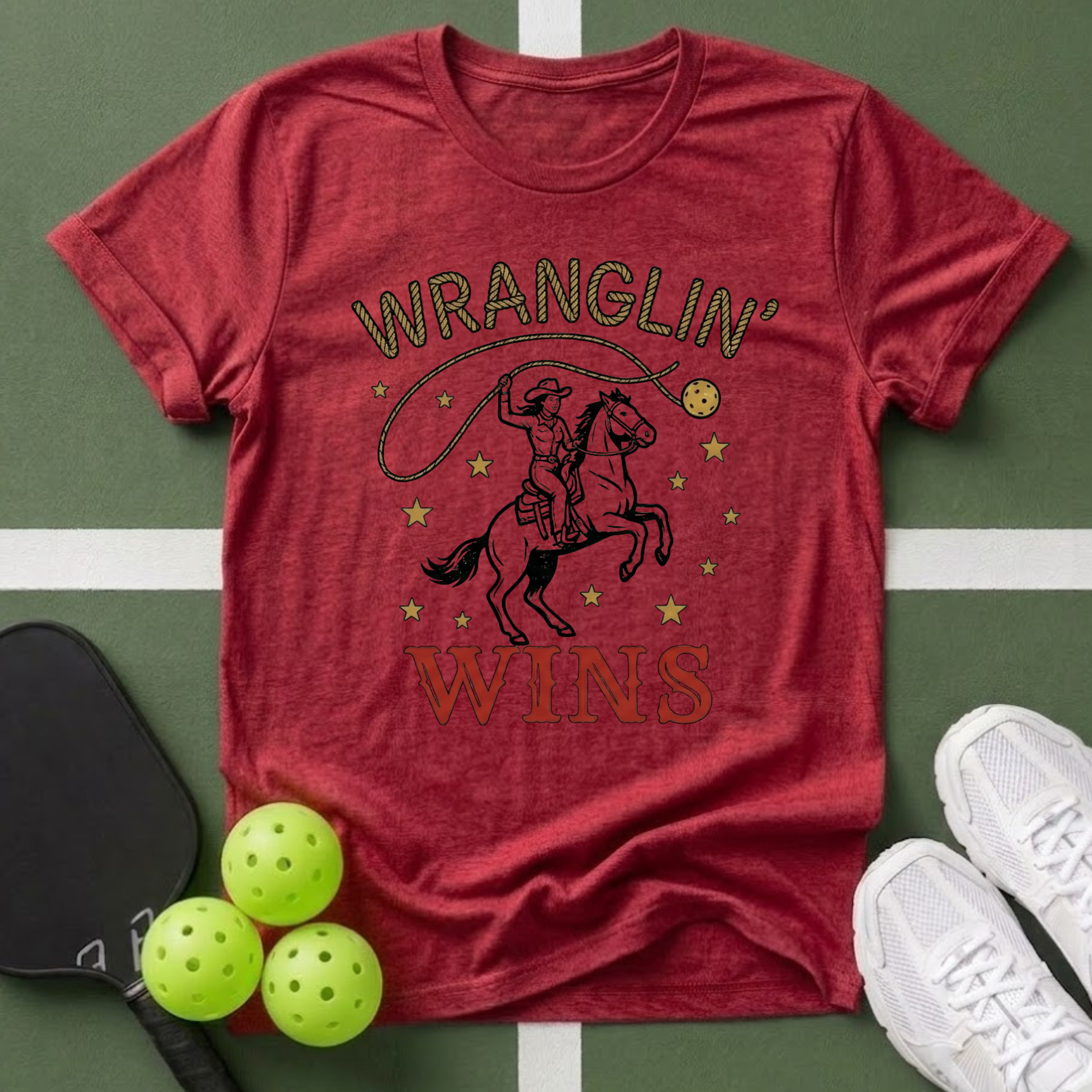 Wranglin' Wins T‑Shirt