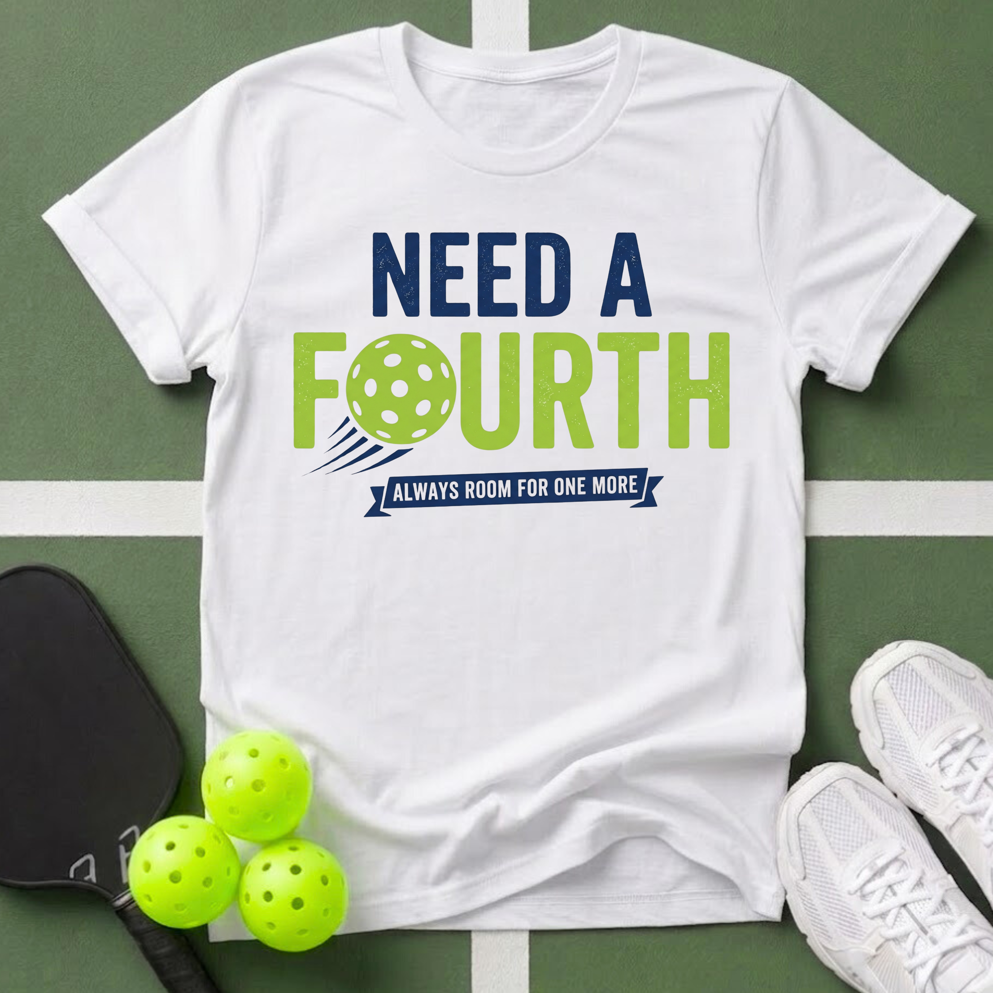 Need a Fourth Pickleball T-Shirt