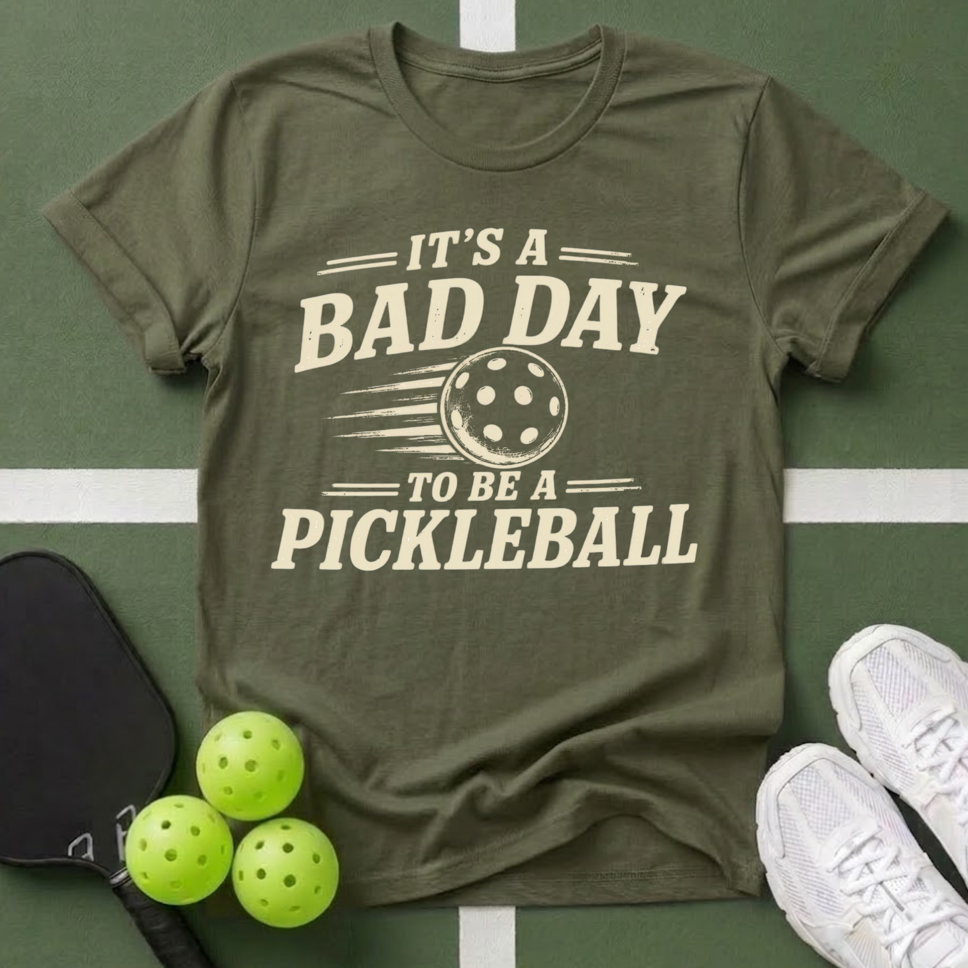 Bad Day to Be a Pickleball T-Shirt