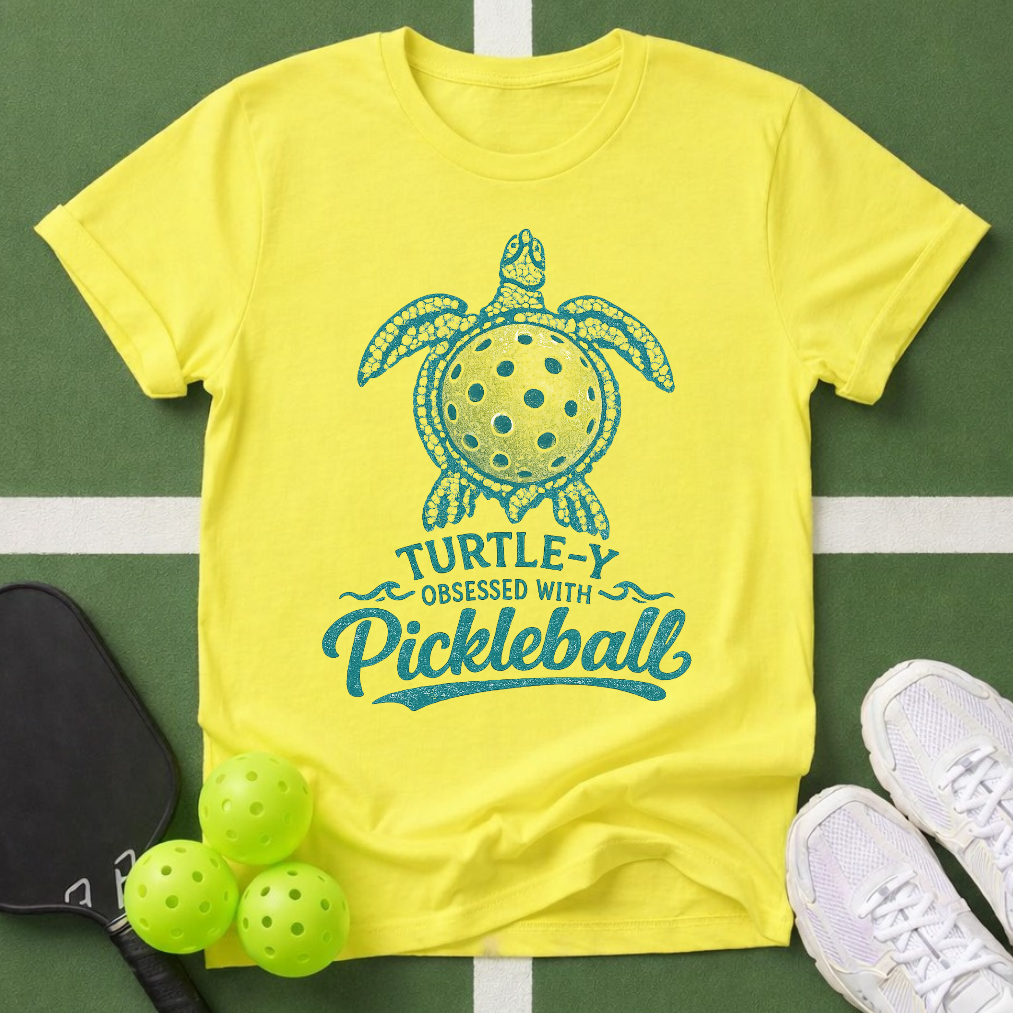 Turtle Pickleball T‑Shirt