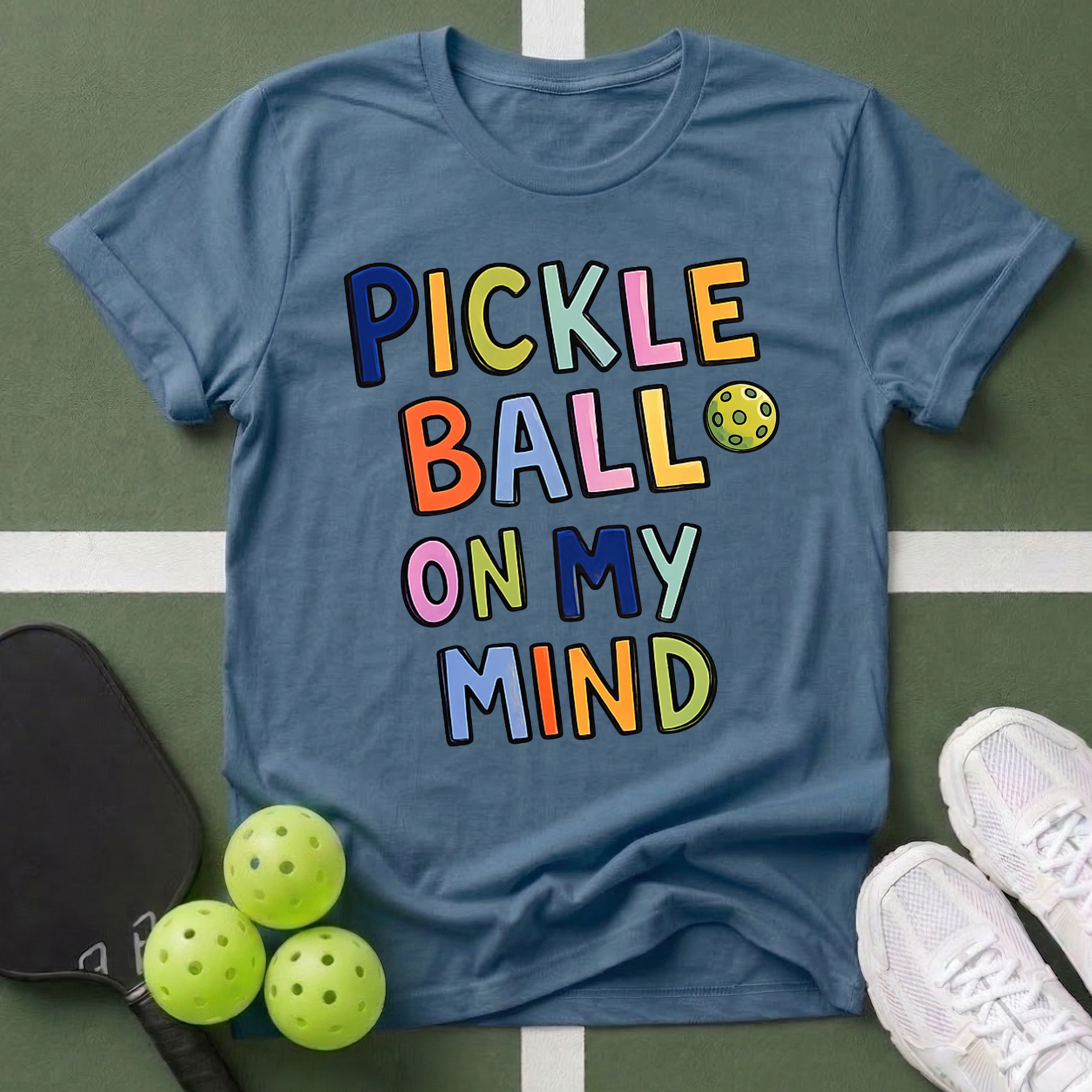 Pickleball On My Mind T-Shirt