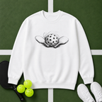 Crewneck Sweatshirt Sketch Paddle and Ball