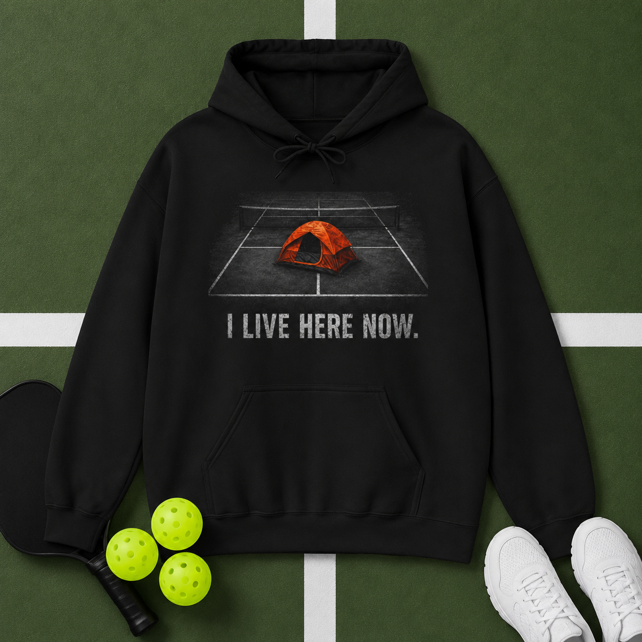 Hoodie I Live Here Now