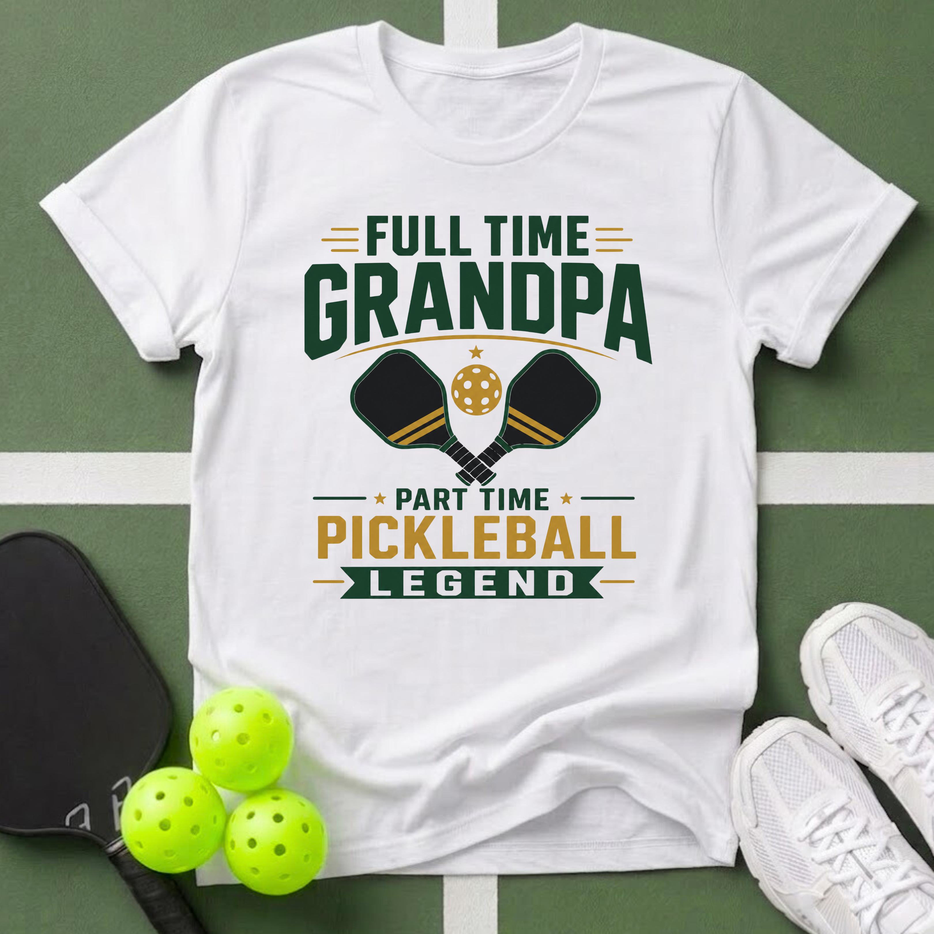 Grandpa Pickleball Legend T-Shirt