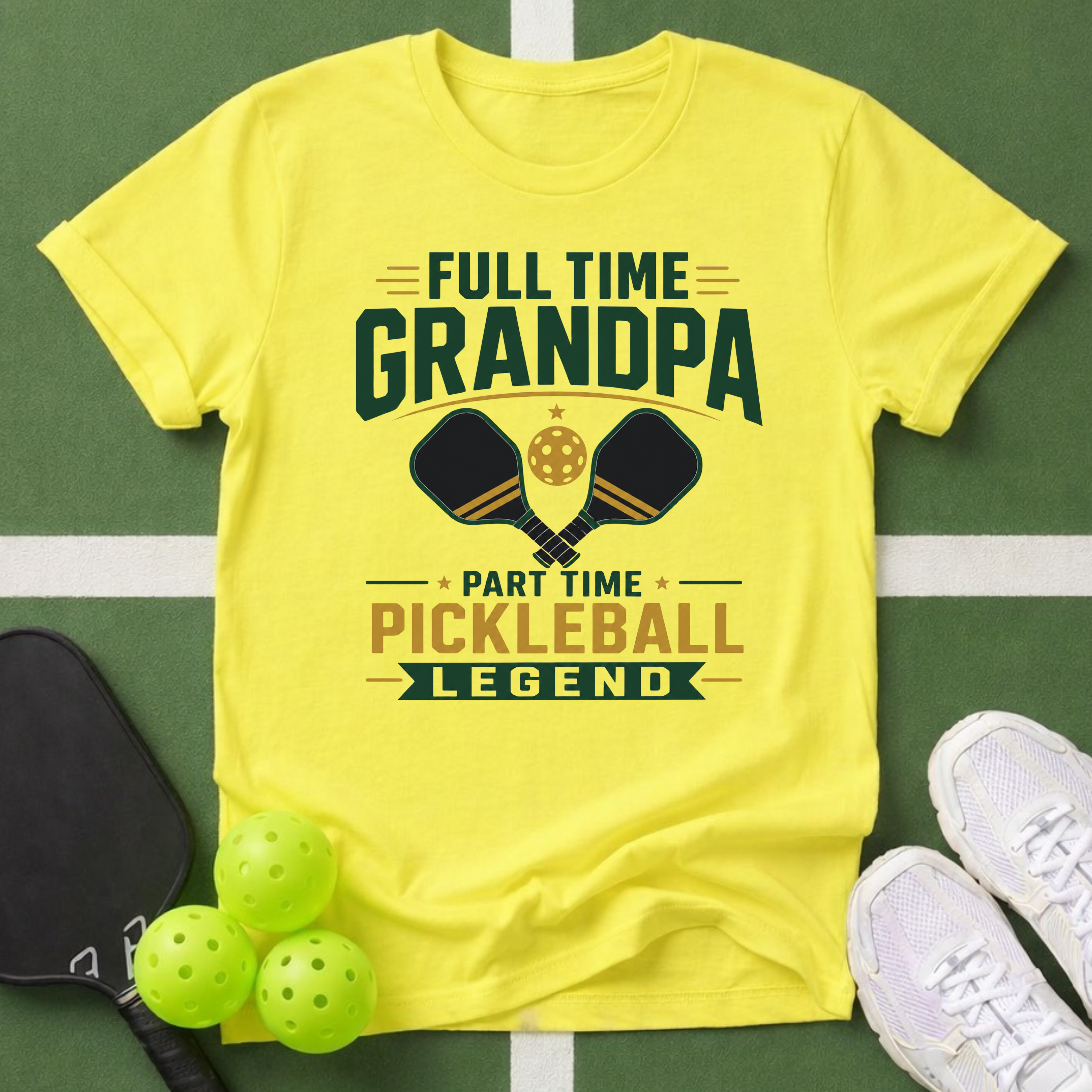 Grandpa Pickleball Legend T-Shirt