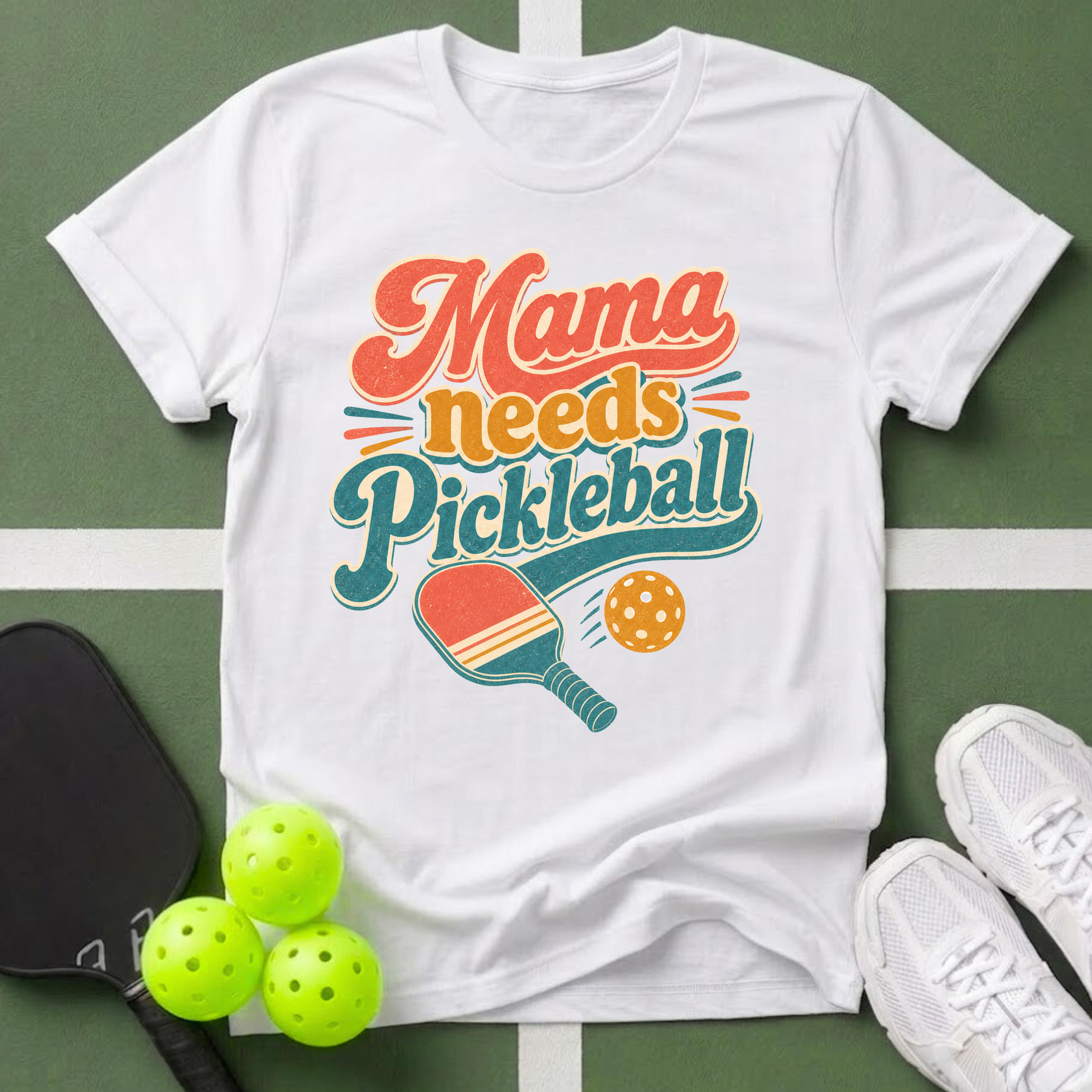 Mama Needs Pickleball T-Shirt