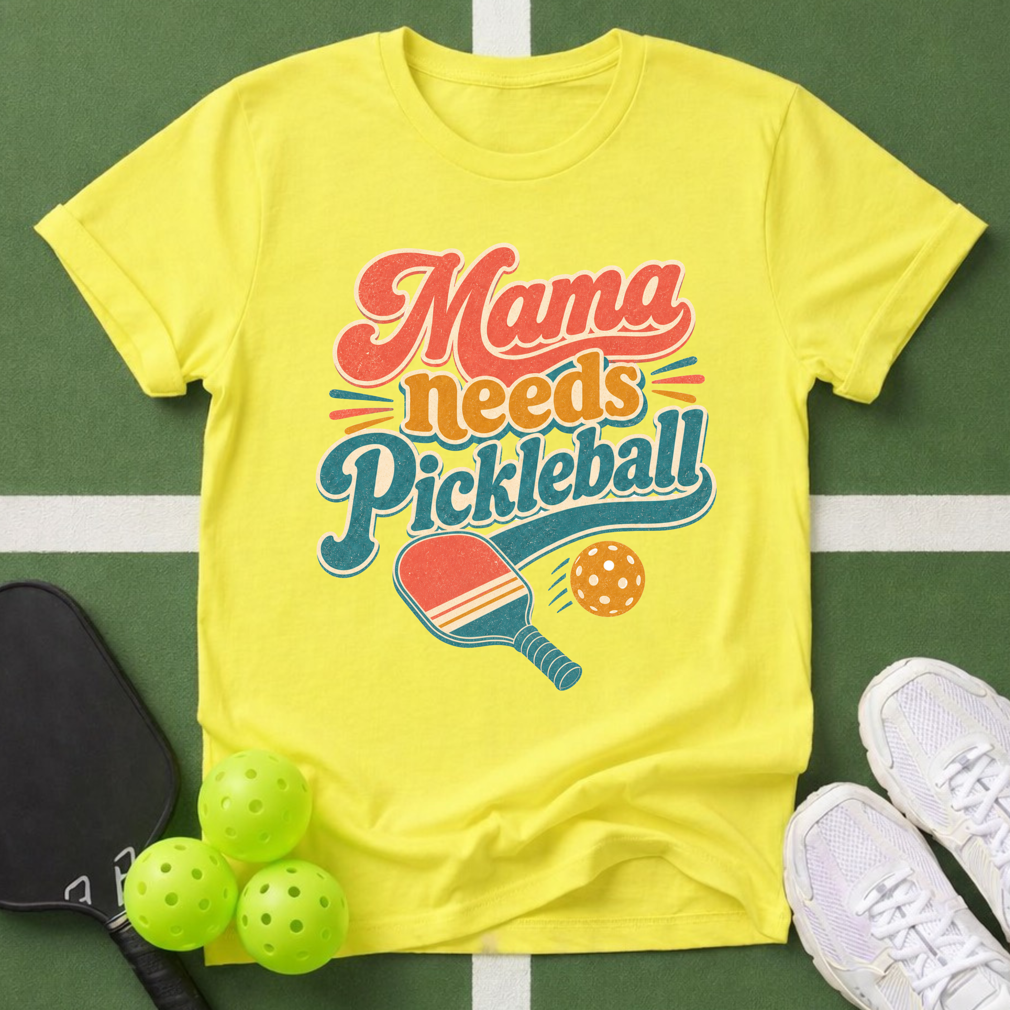 Mama Needs Pickleball T-Shirt