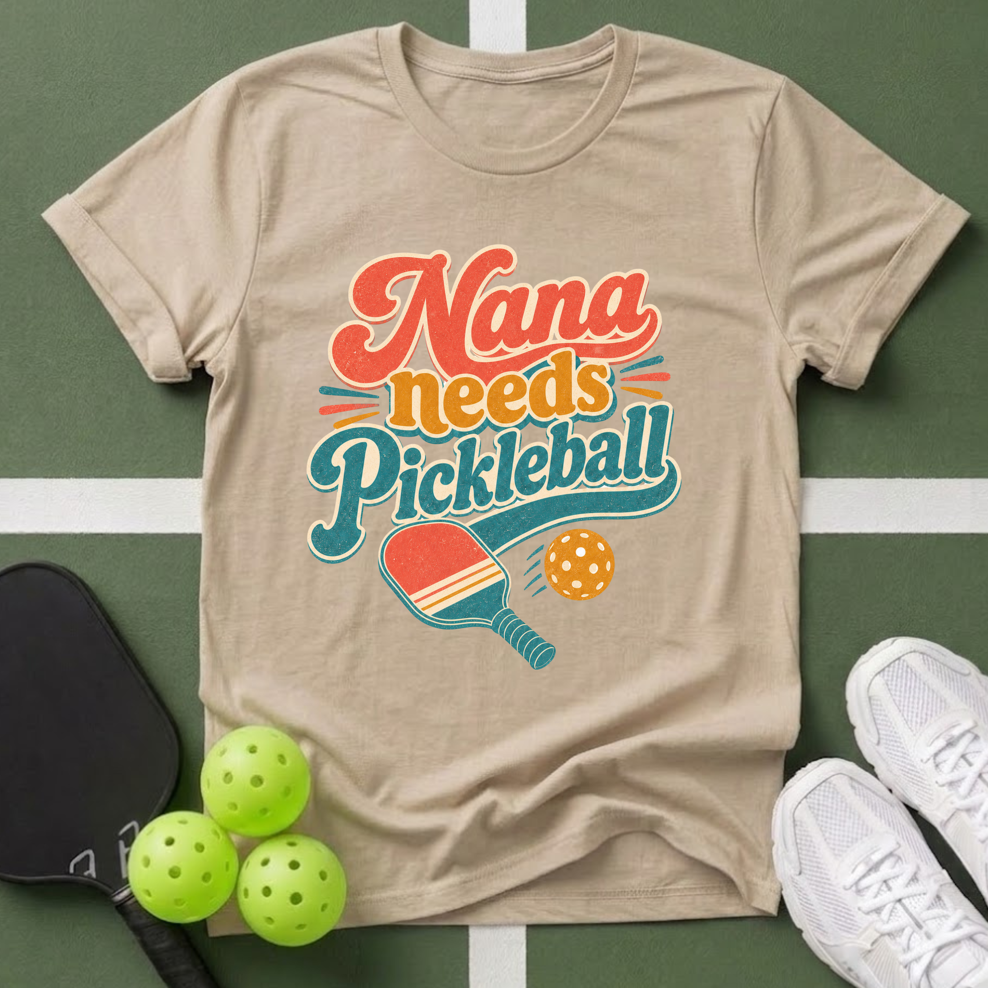 Nana Needs Pickleball T‑Shirt