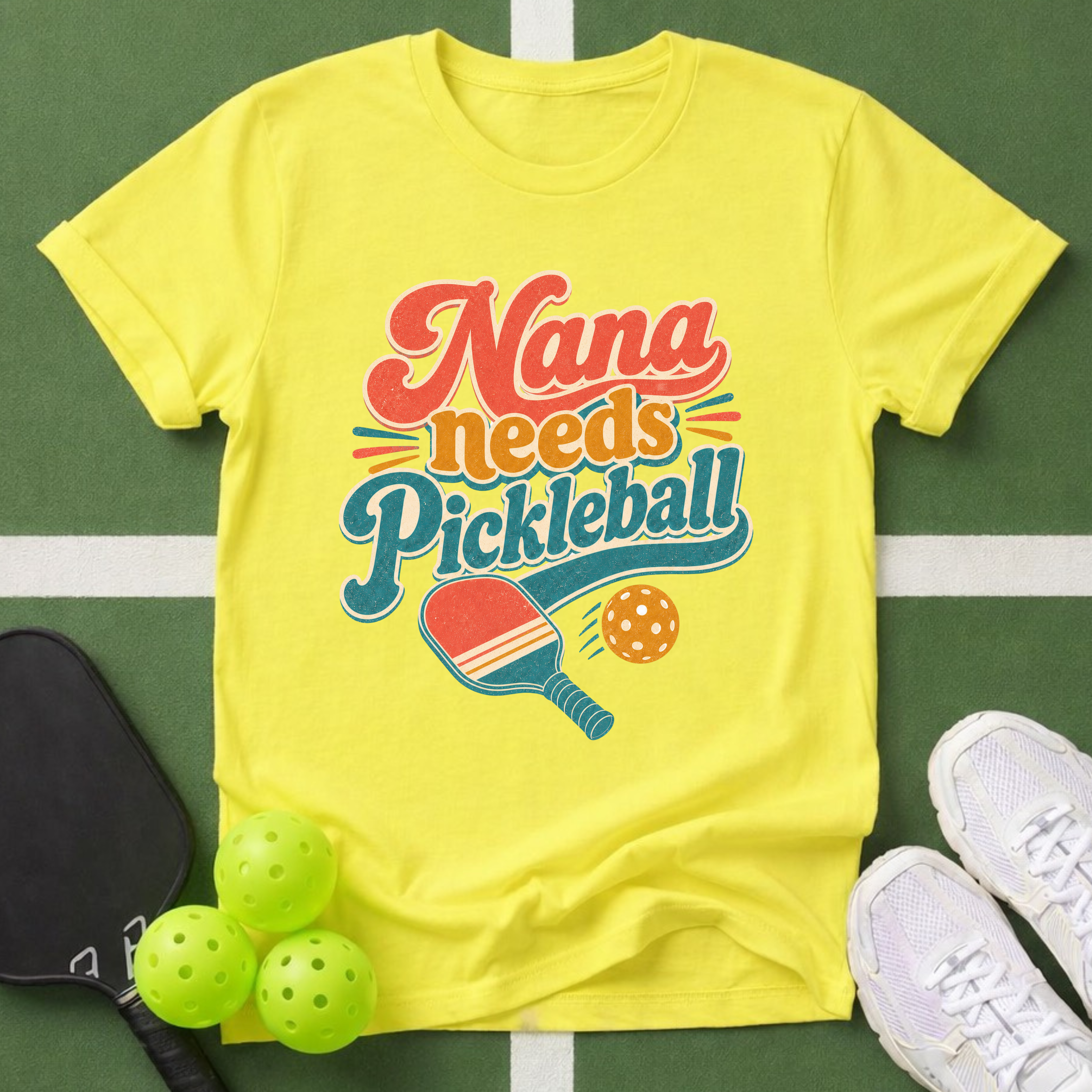 Nana Needs Pickleball T‑Shirt