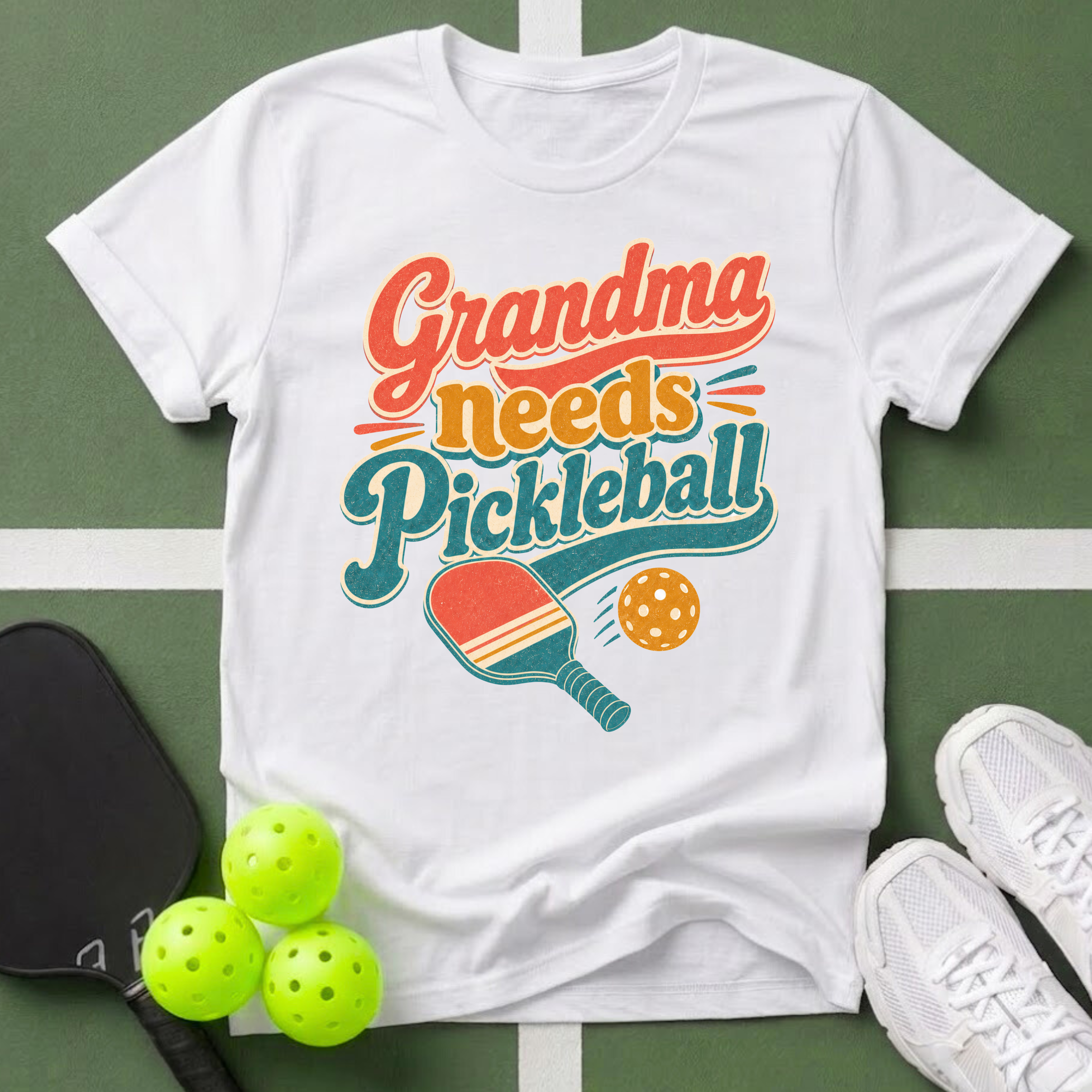Grandma Needs Pickleball T-Shirt