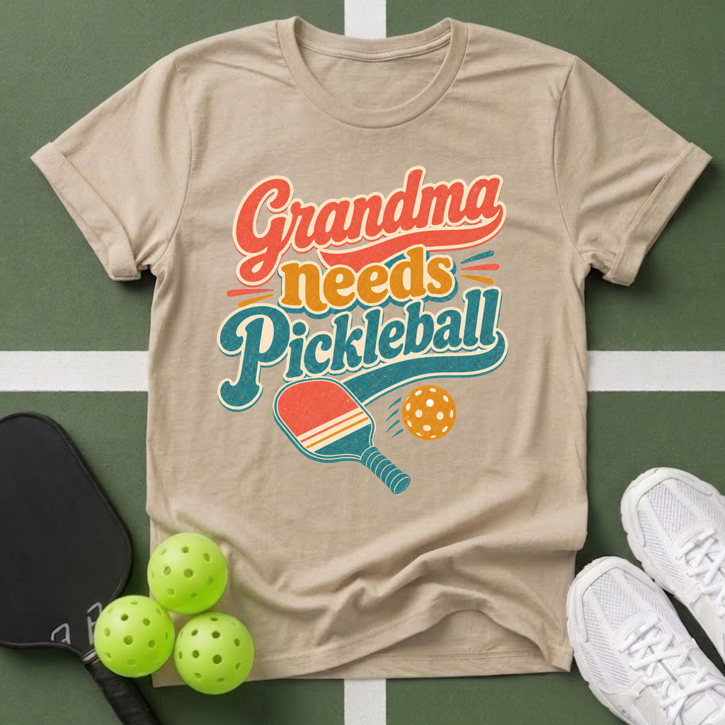 Grandma Needs Pickleball T-Shirt