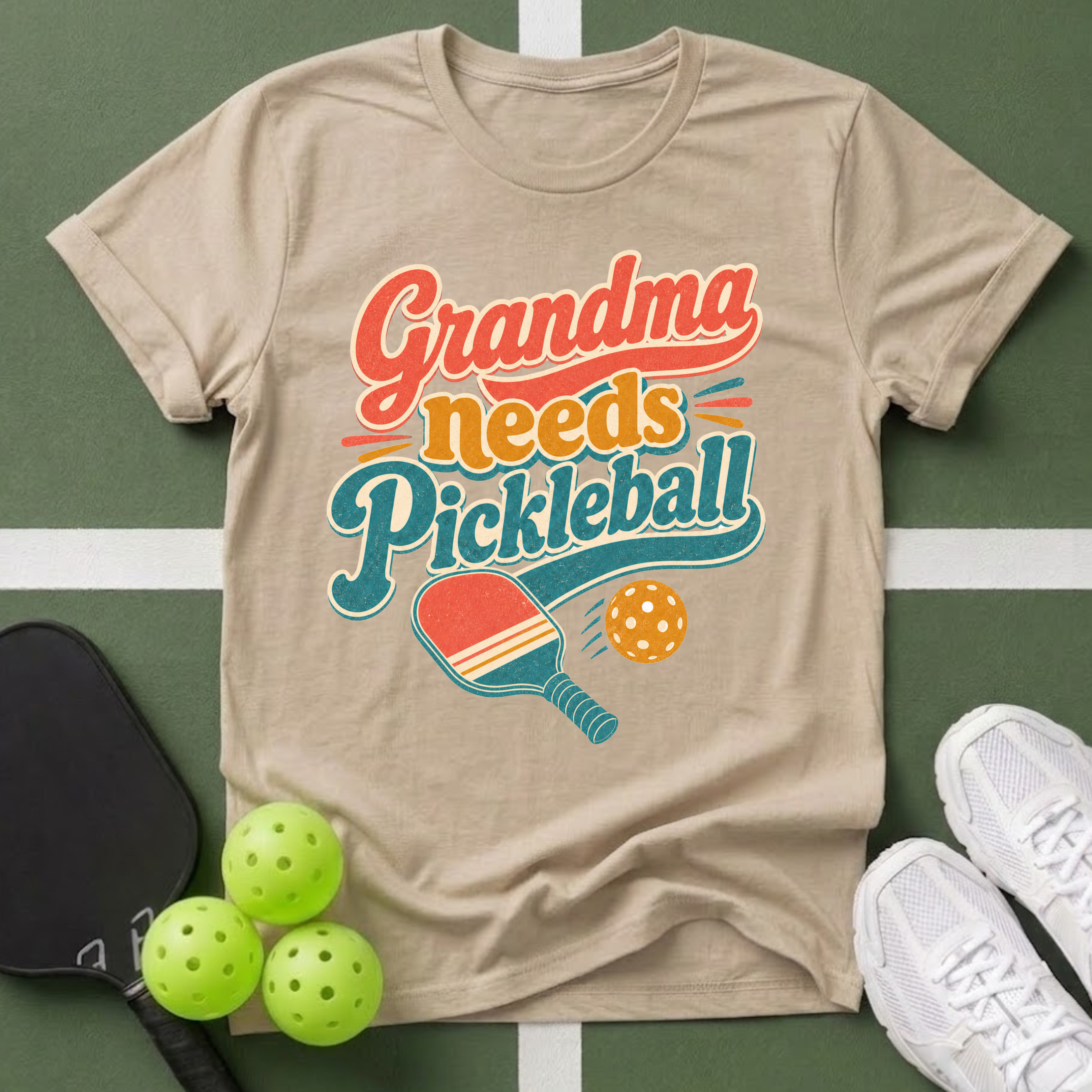 Grandma Needs Pickleball T-Shirt