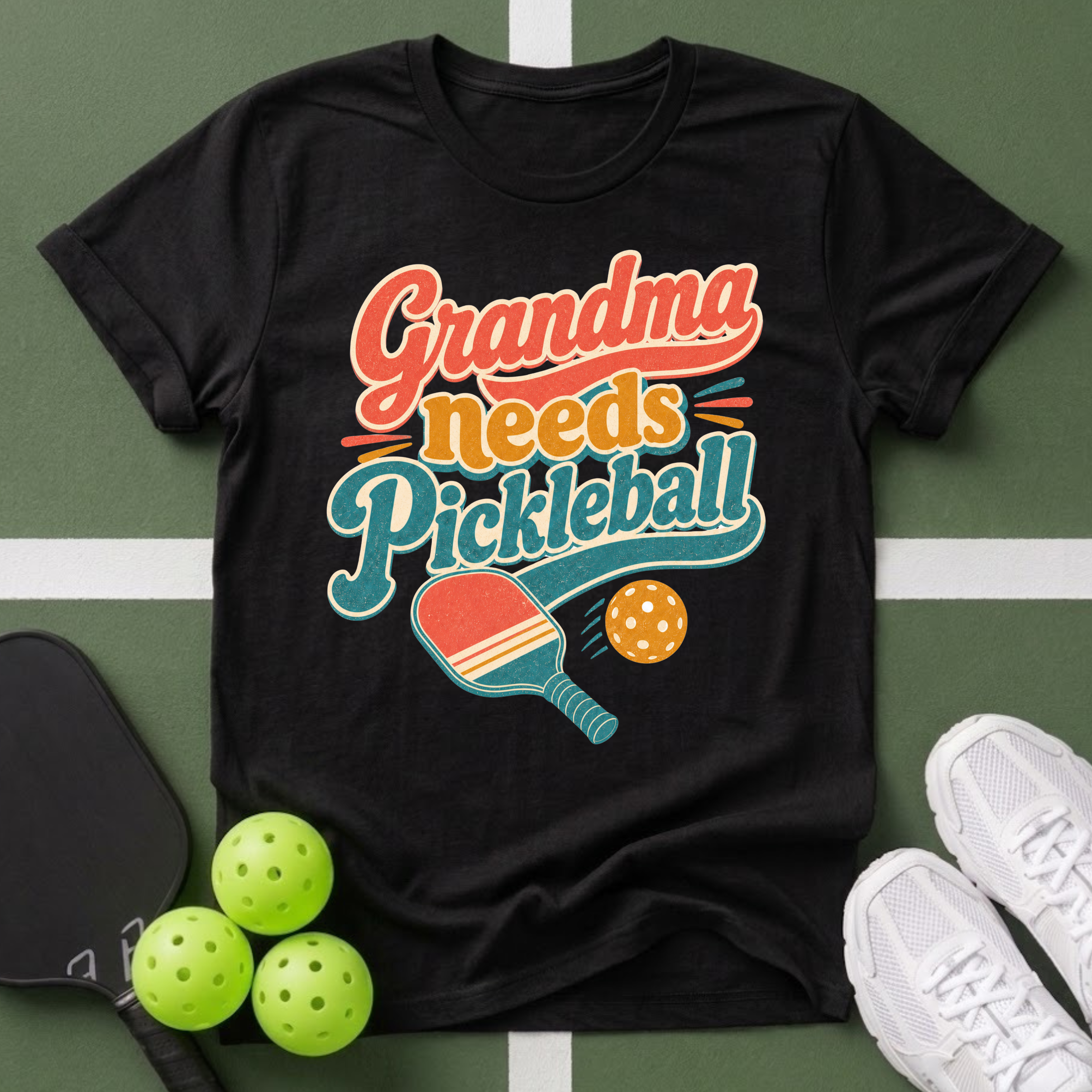 Grandma Needs Pickleball T-Shirt