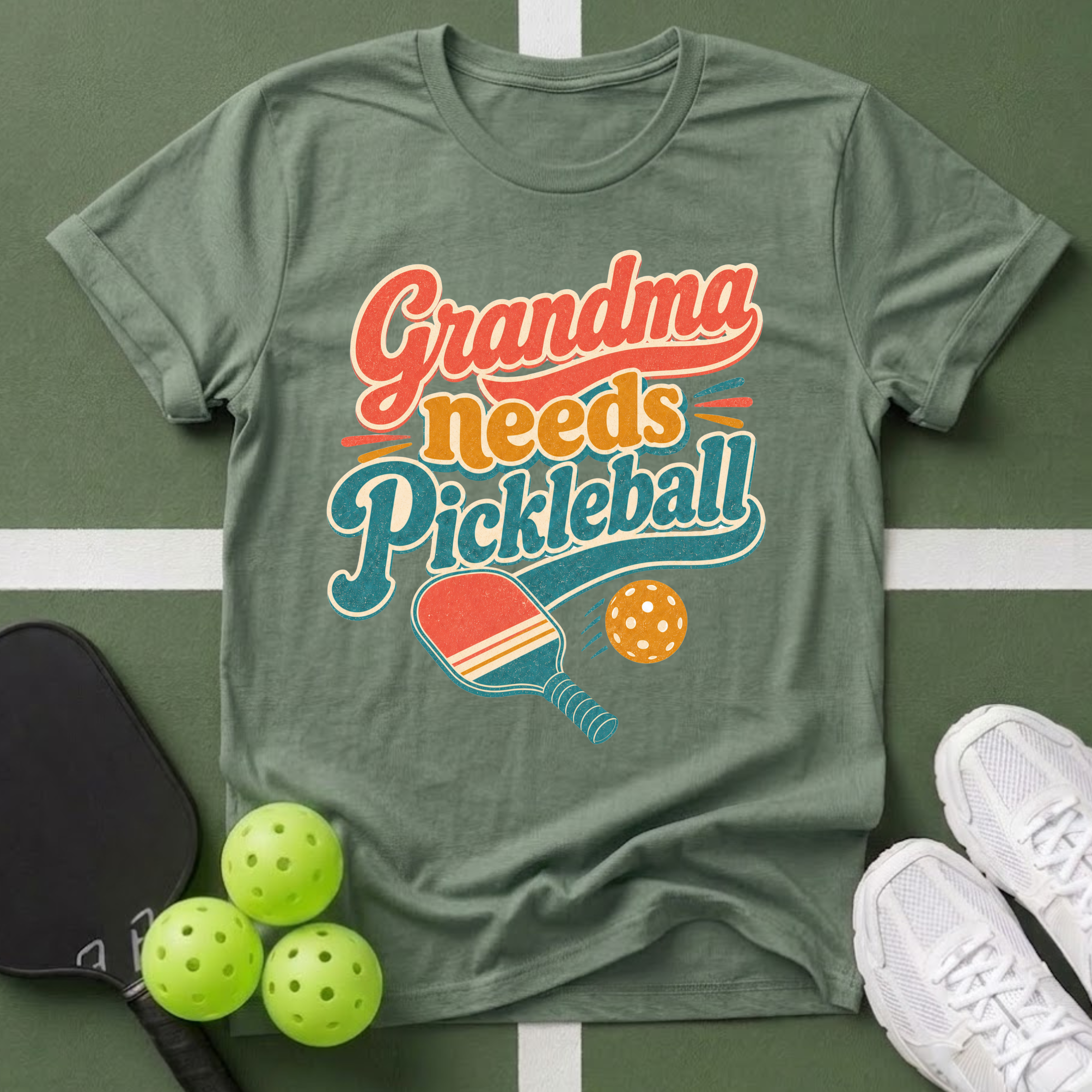 Grandma Needs Pickleball T-Shirt