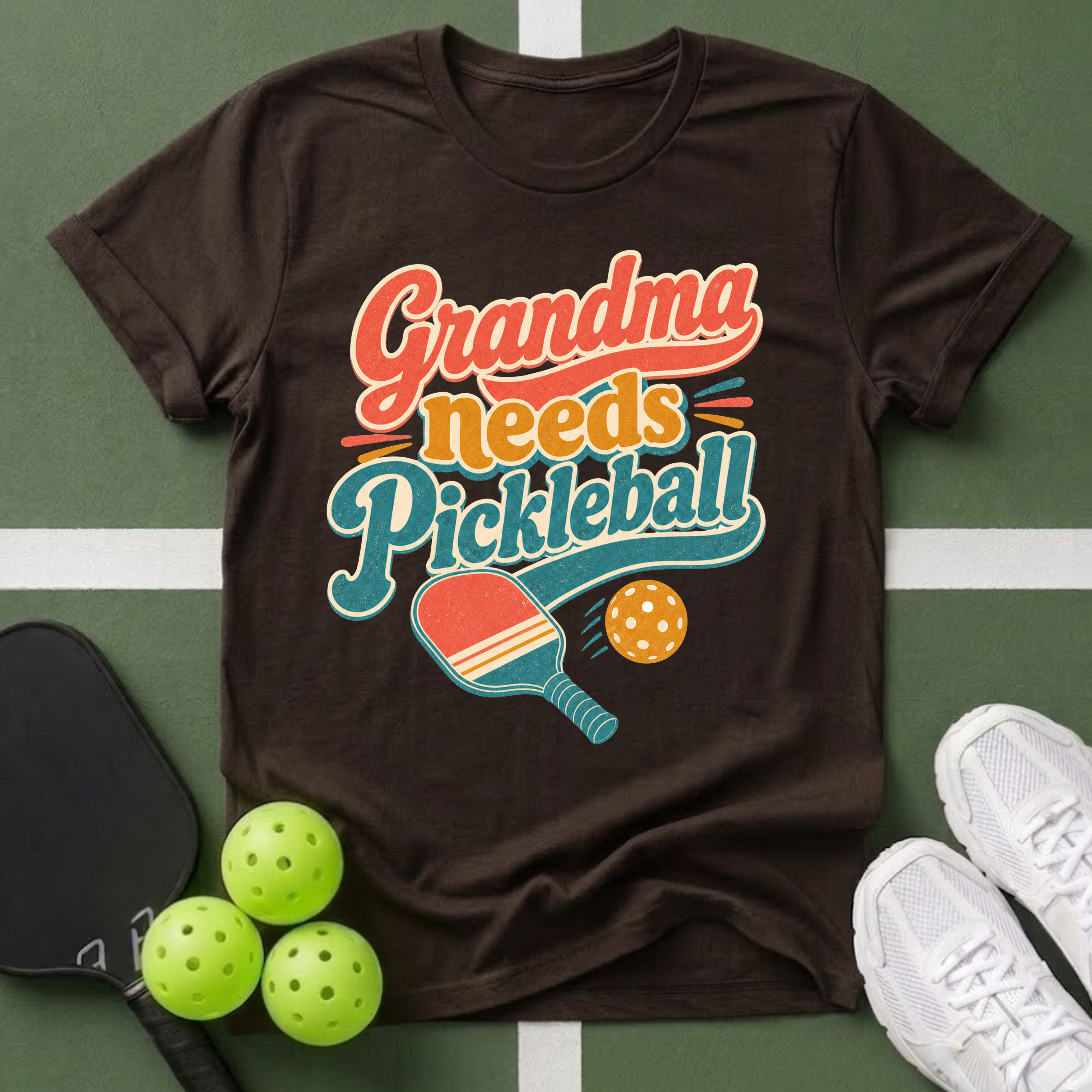 Grandma Needs Pickleball T-Shirt