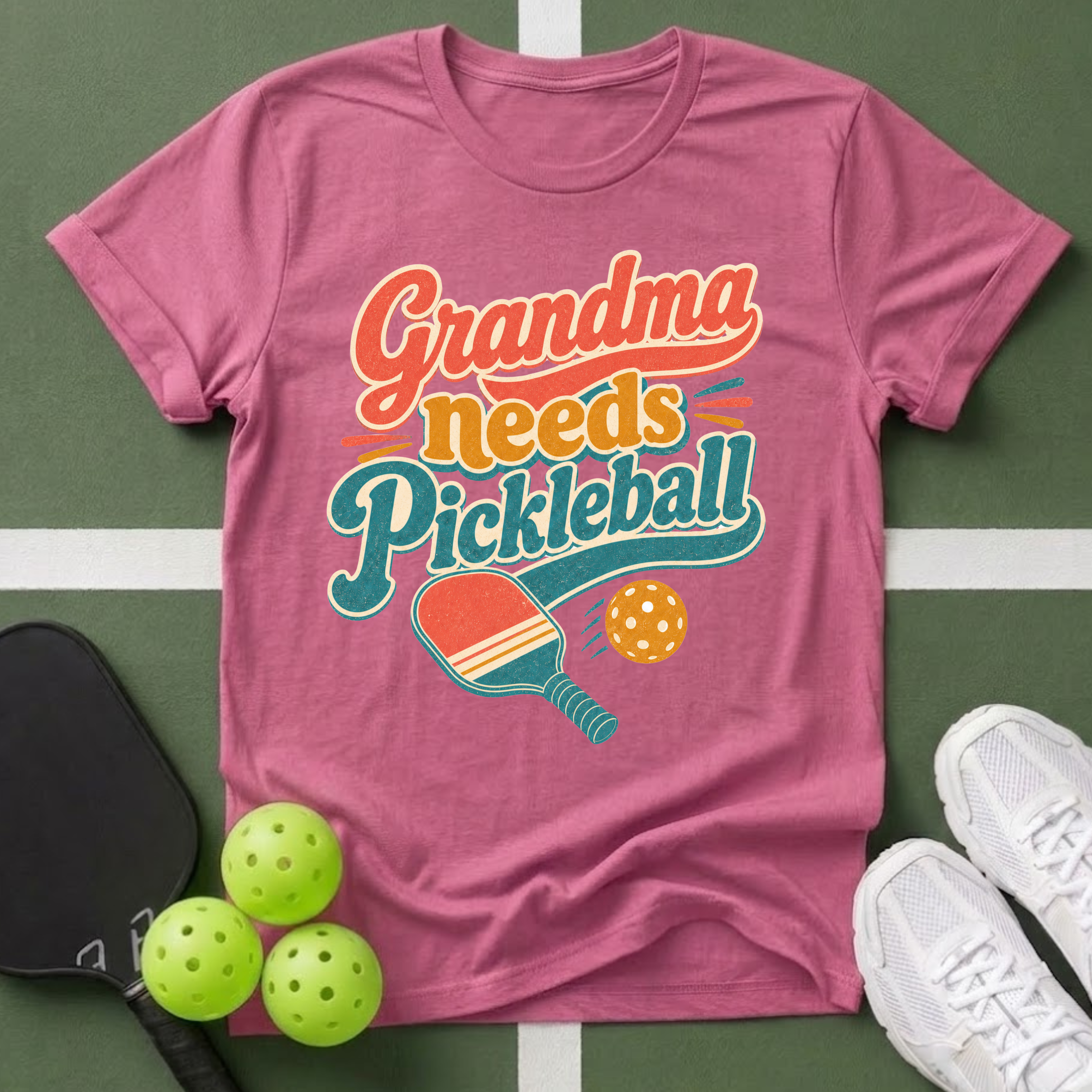 Grandma Needs Pickleball T-Shirt