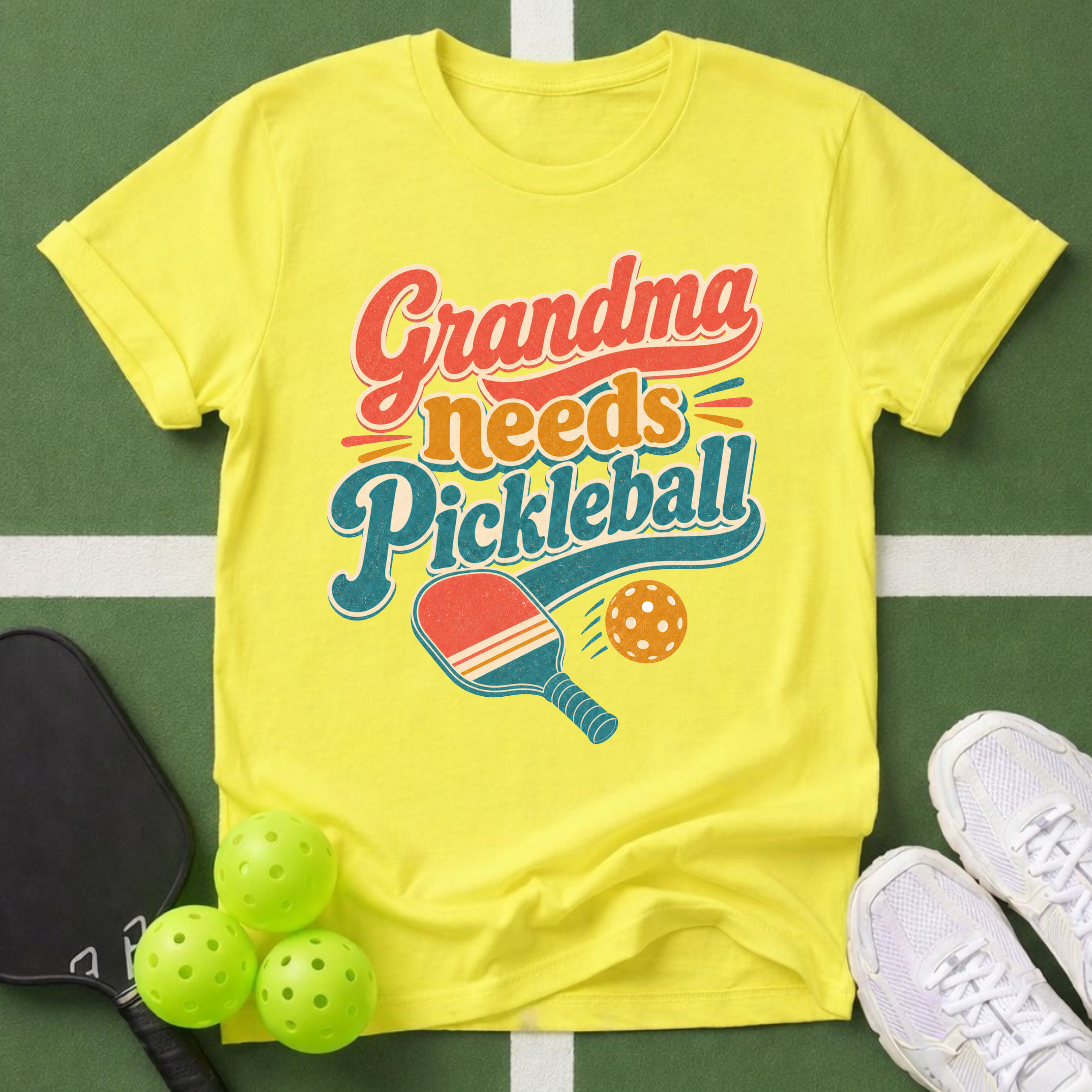 Grandma Needs Pickleball T-Shirt