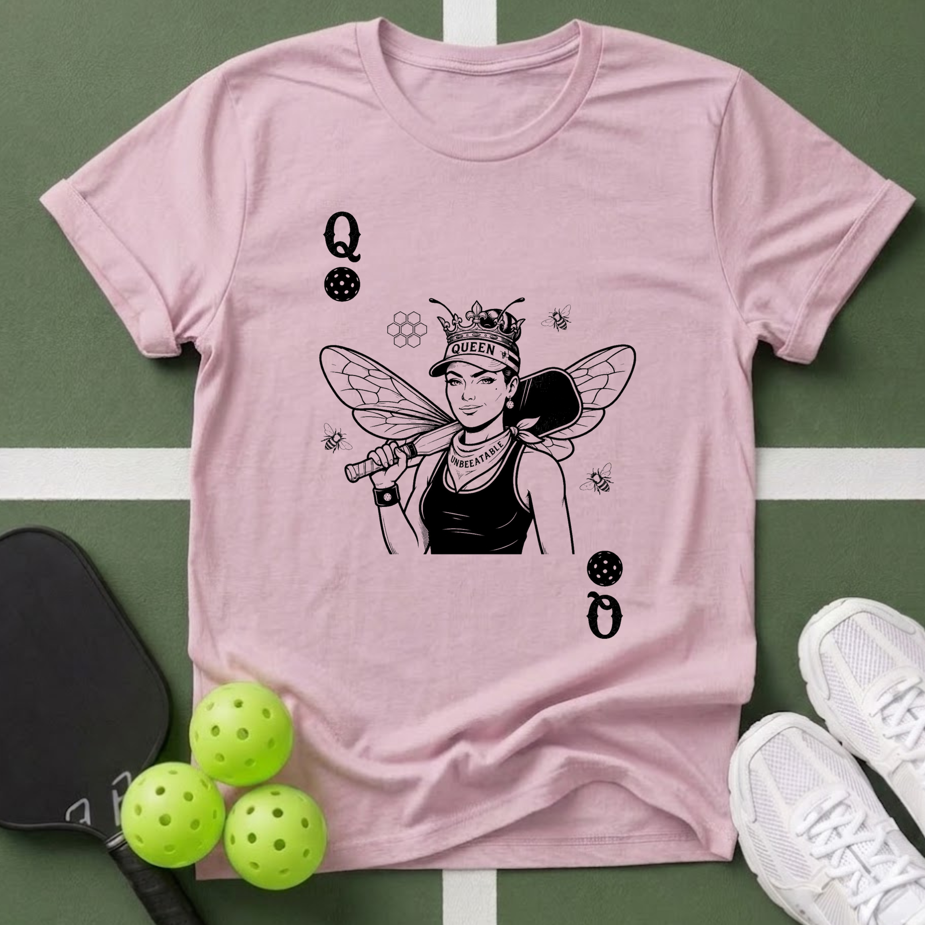 Cards Queen Bee Woman T-Shirt