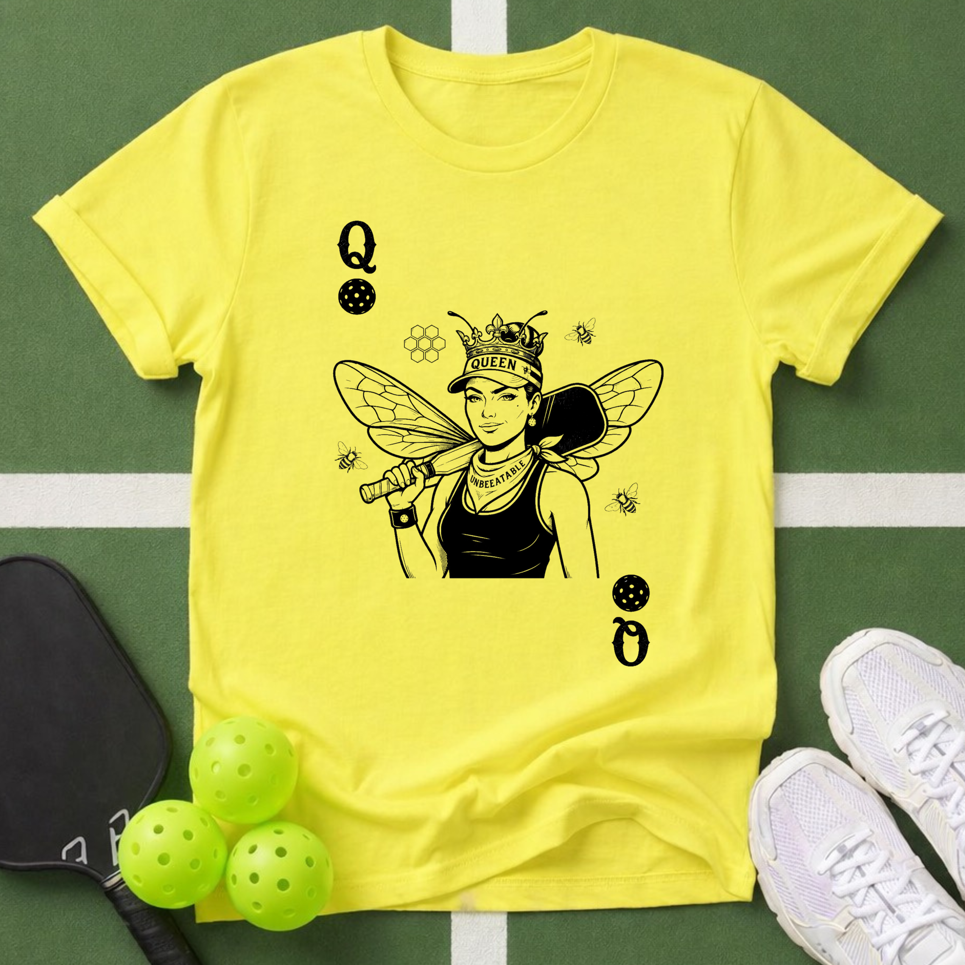 Cards Queen Bee Woman T-Shirt