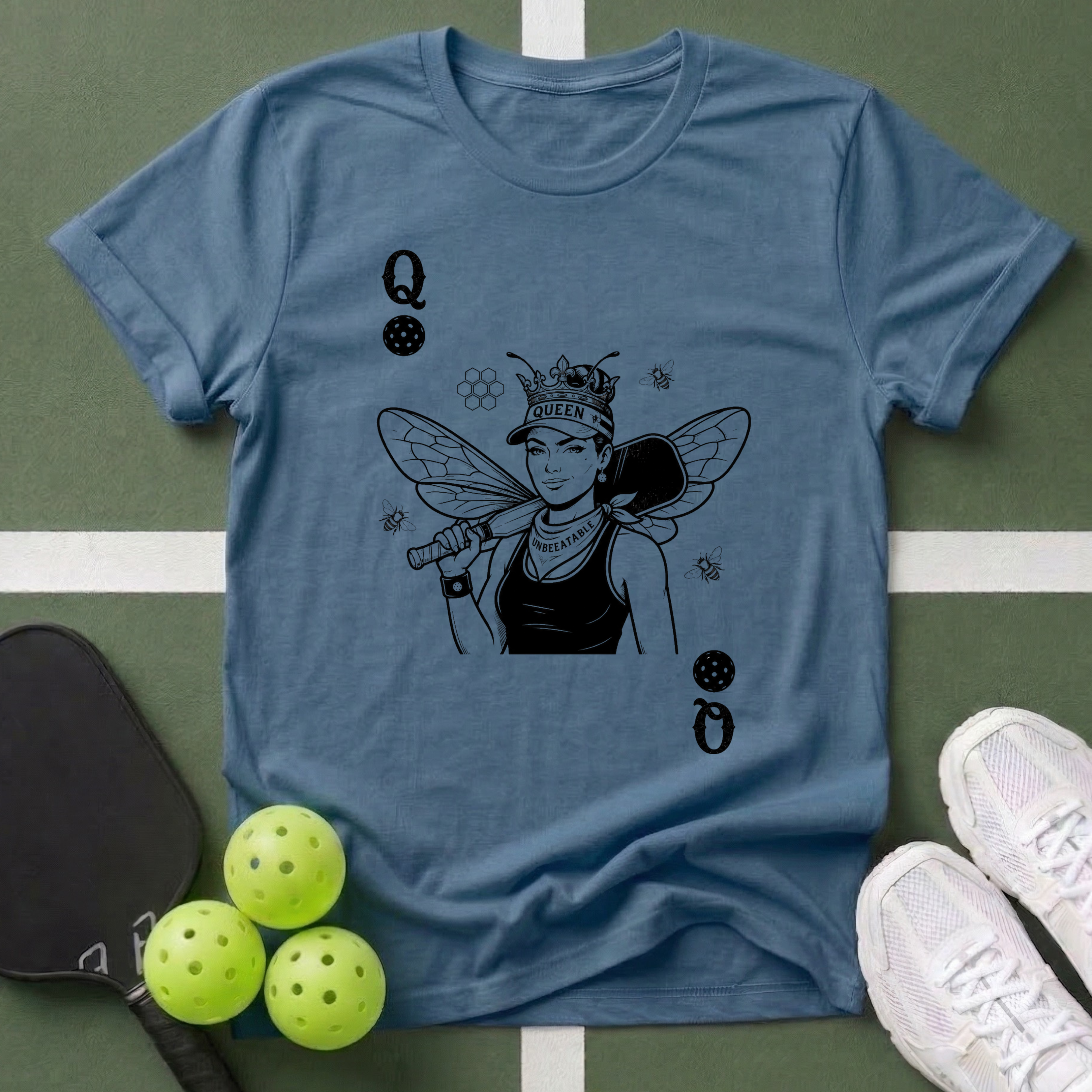 Cards Queen Bee Woman T-Shirt