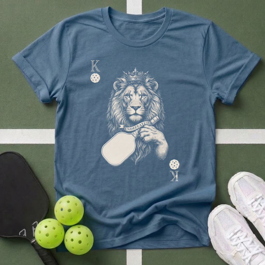 Cards King Lion T-Shirt