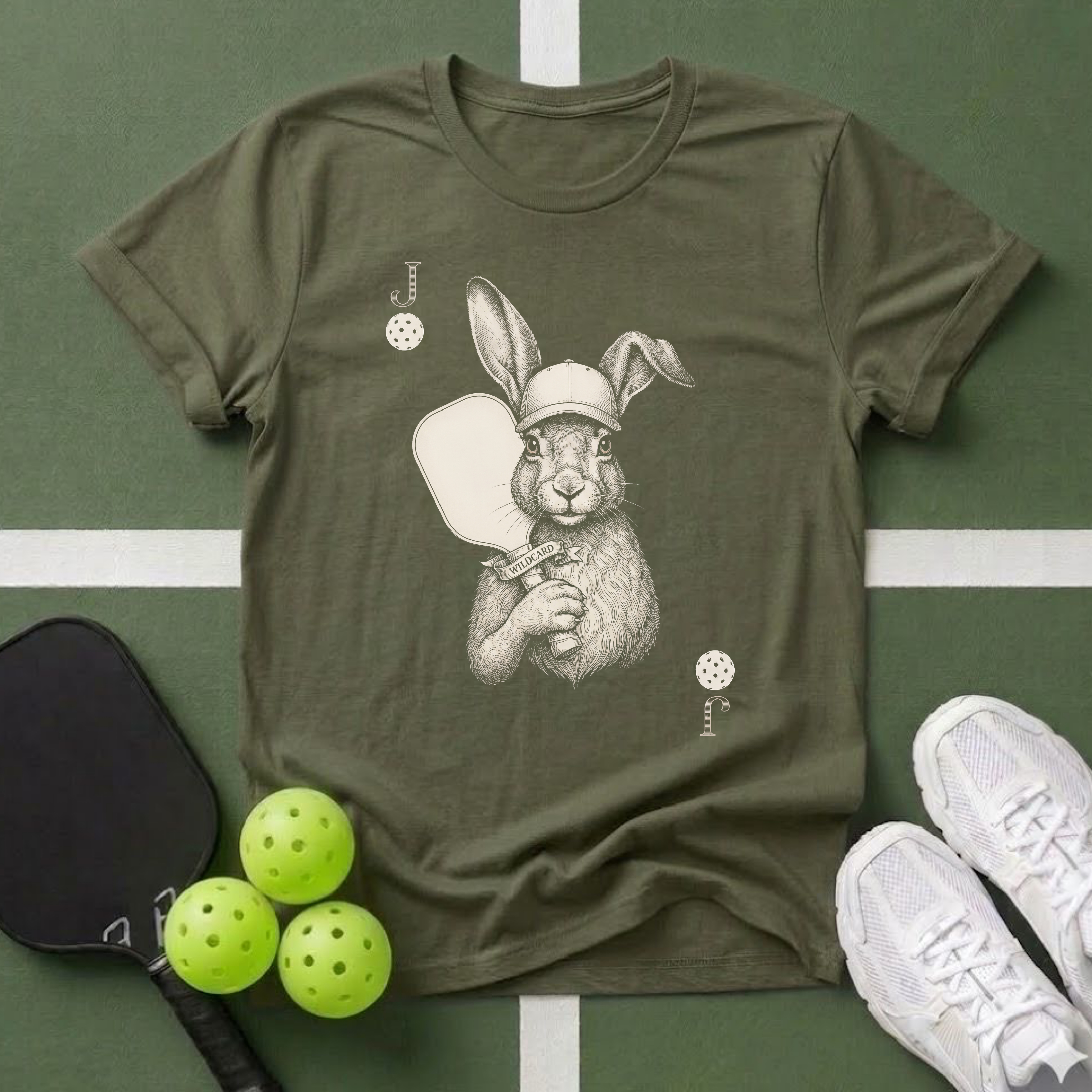 Cards Joker JackRabbit T-Shirt