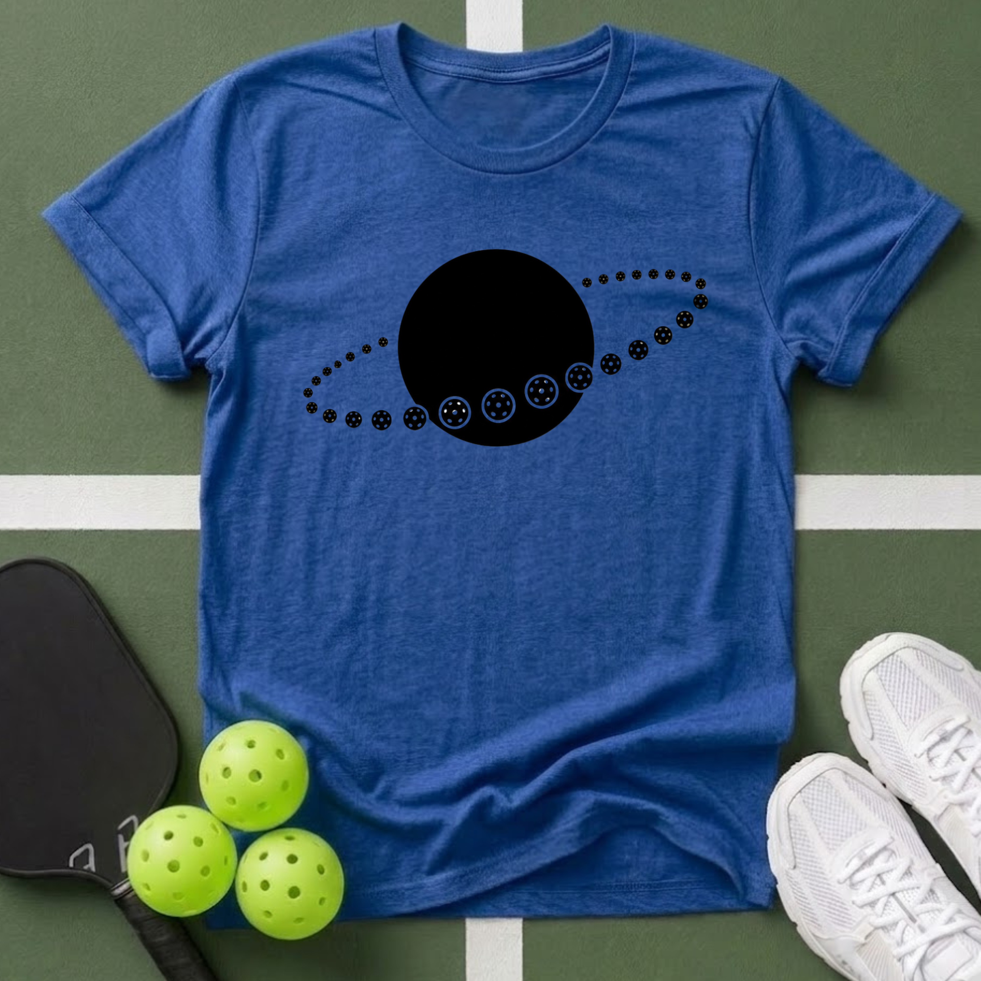 Saturn Pickleball Ring T‑Shirt