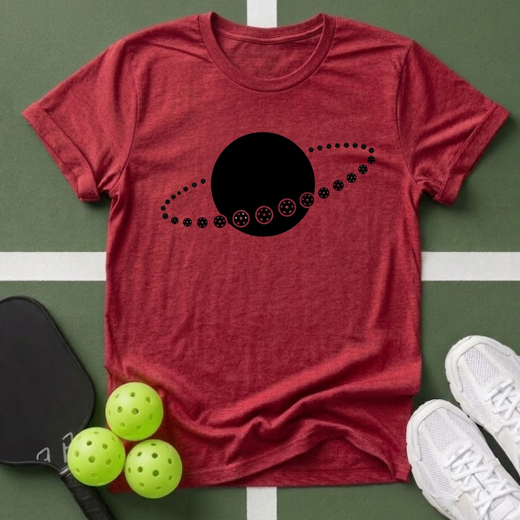 Saturn Pickleball Ring T‑Shirt