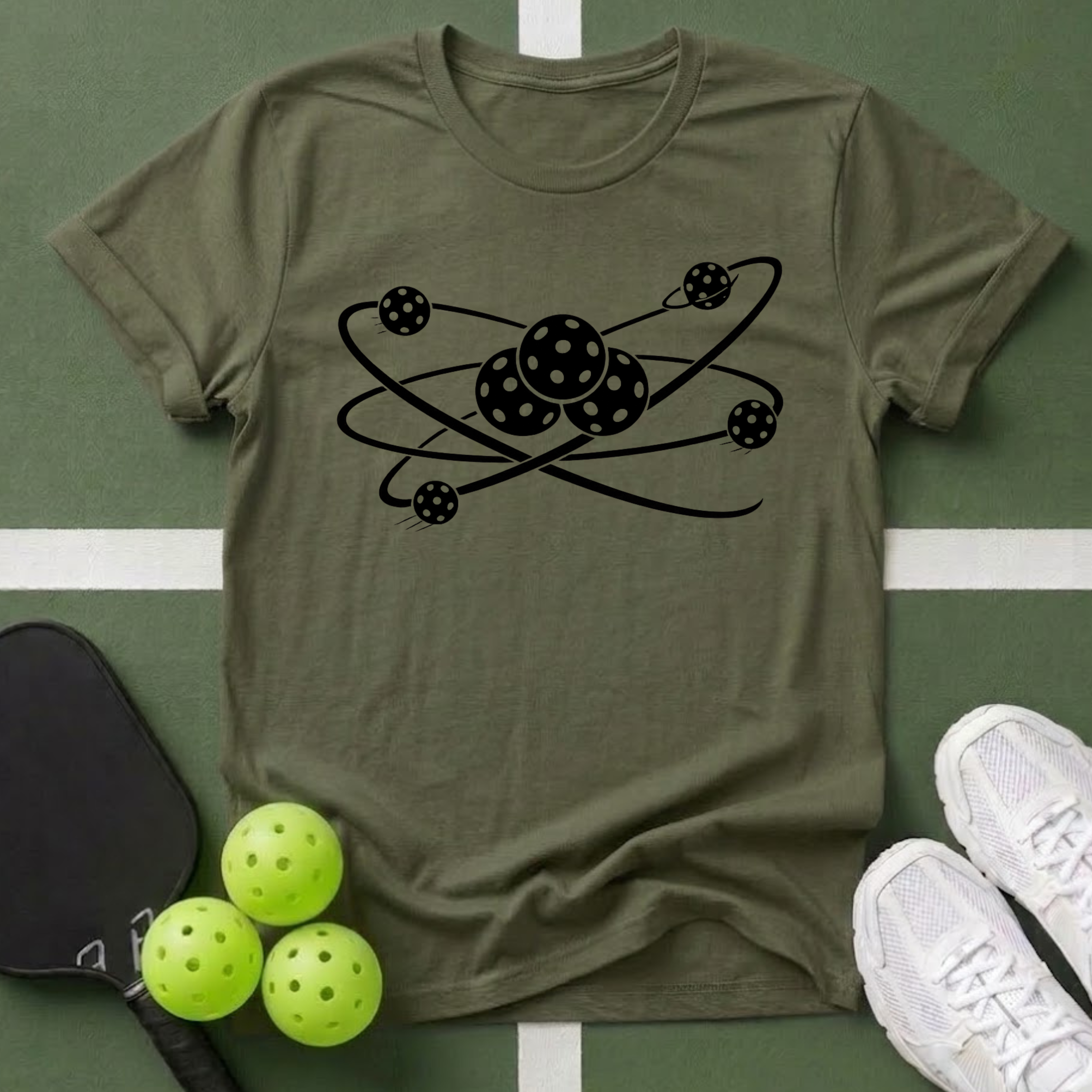 Pickleball Atoms T-Shirt