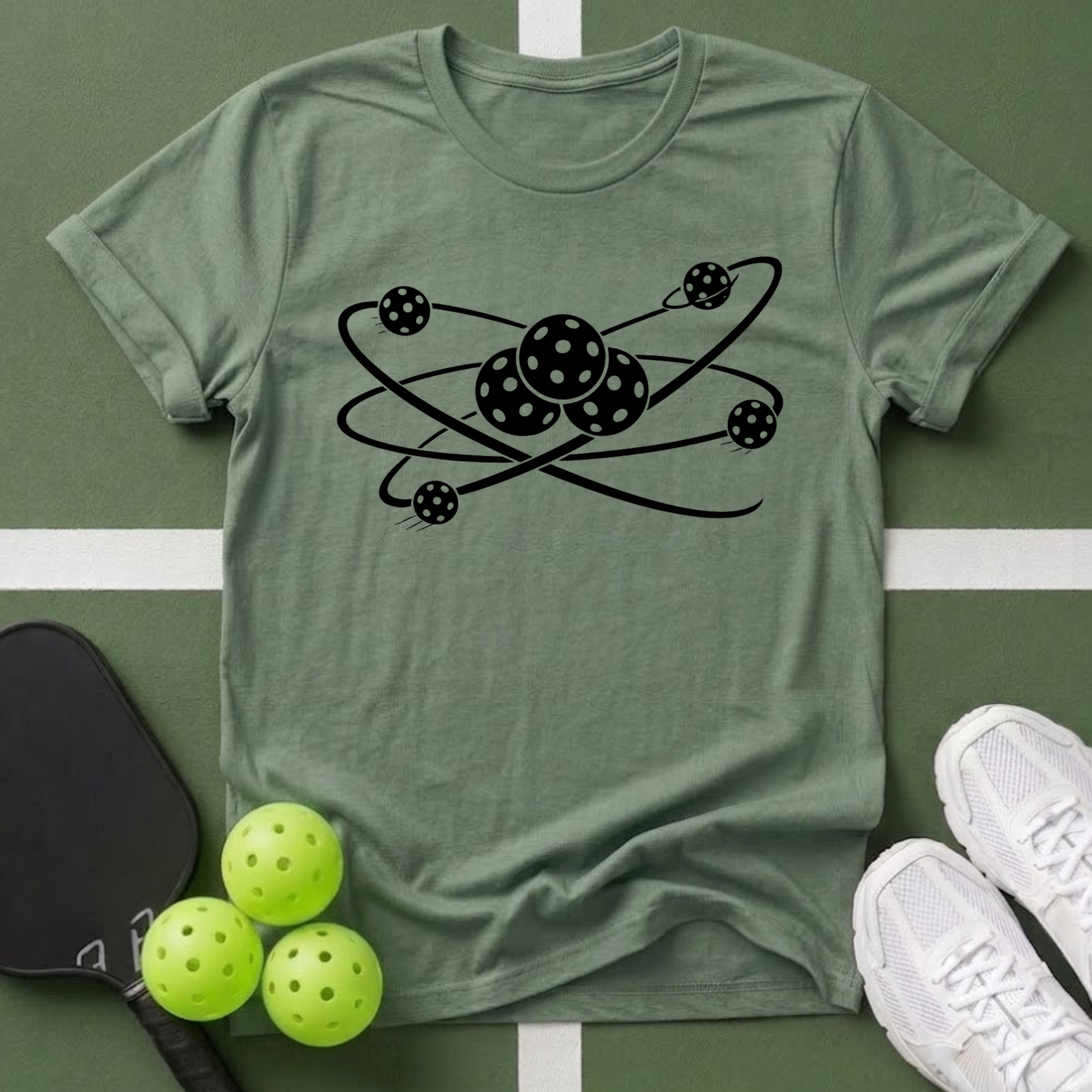 Pickleball Atoms T-Shirt