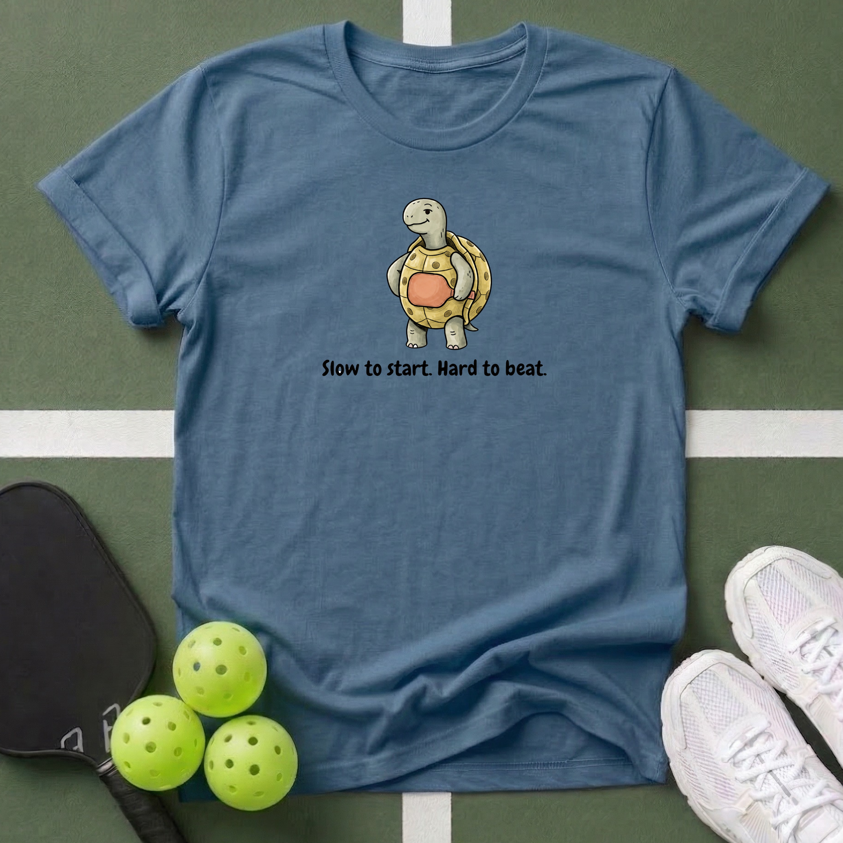Slow to Start Turtle T-Shirt