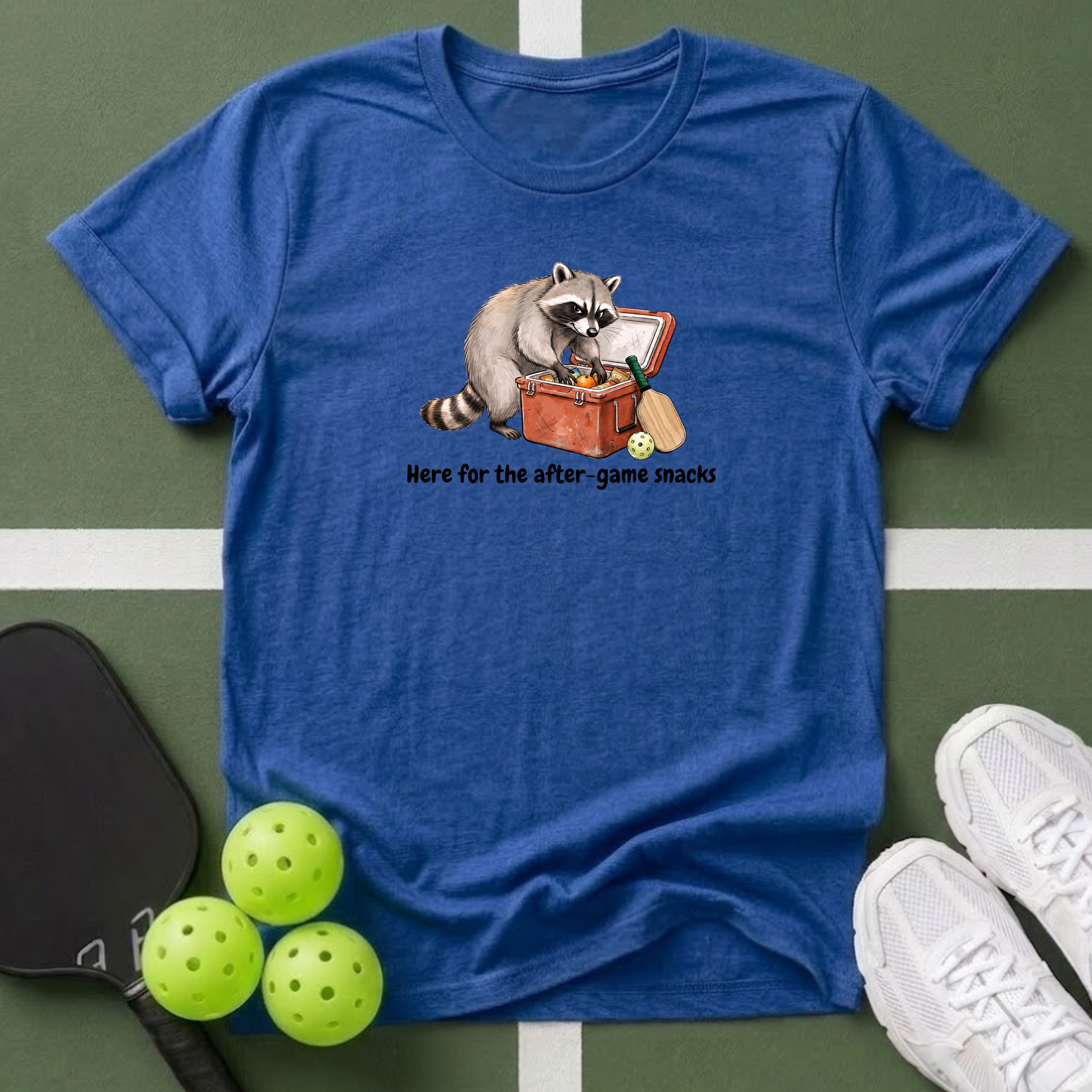 After-Game Snacks Raccoon T-Shirt