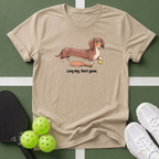 Short Game Dachshund T-Shirt