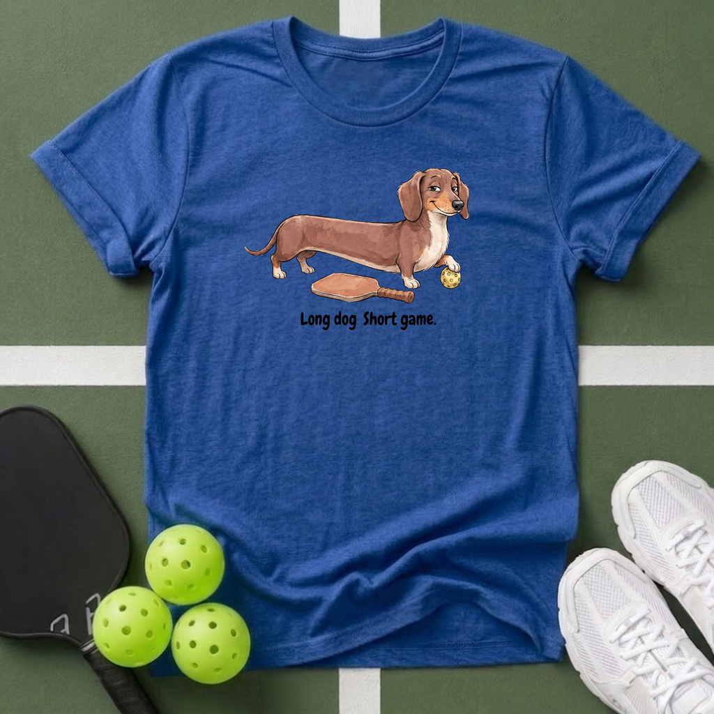 Short Game Dachshund T-Shirt