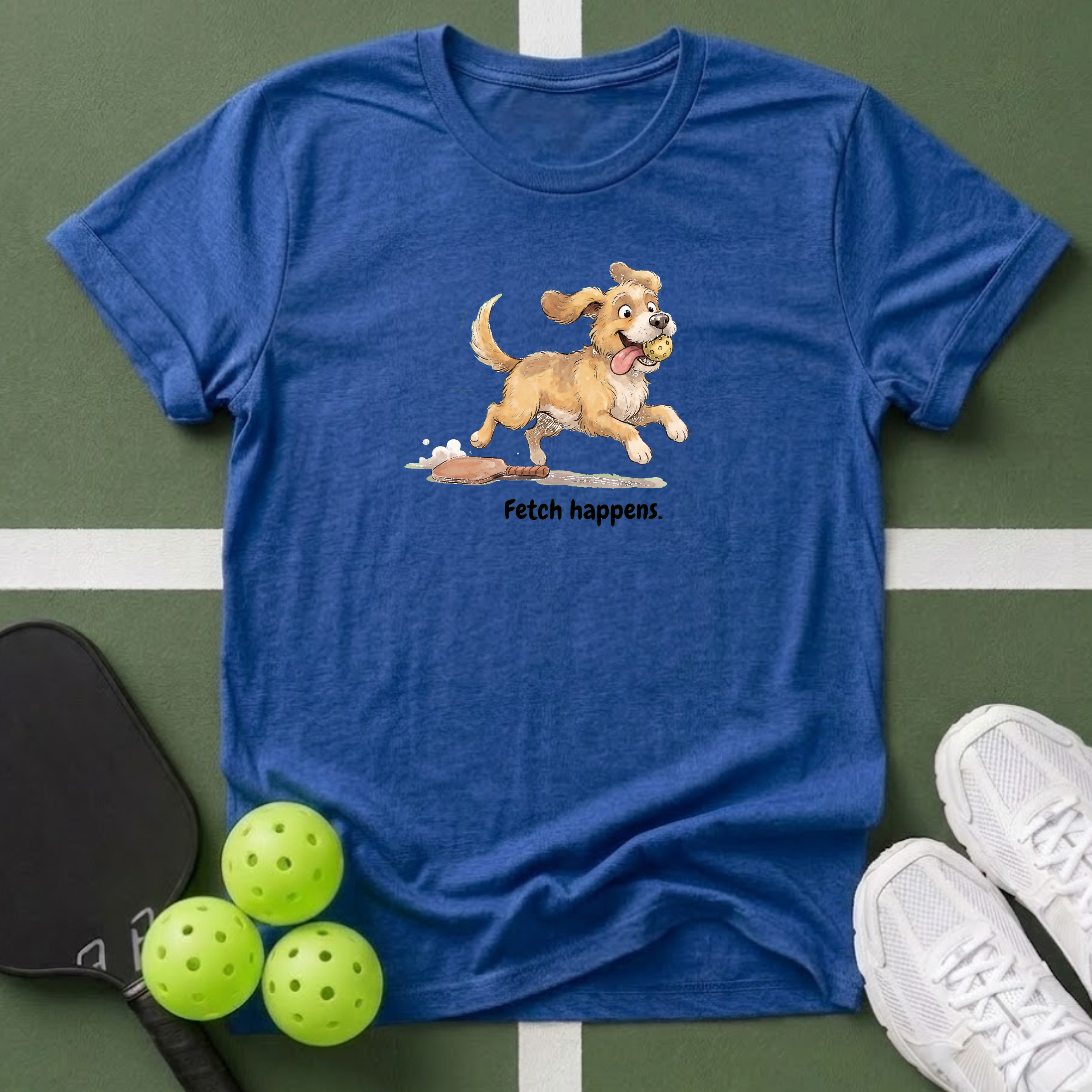 Fetch Happens Dog T-Shirt